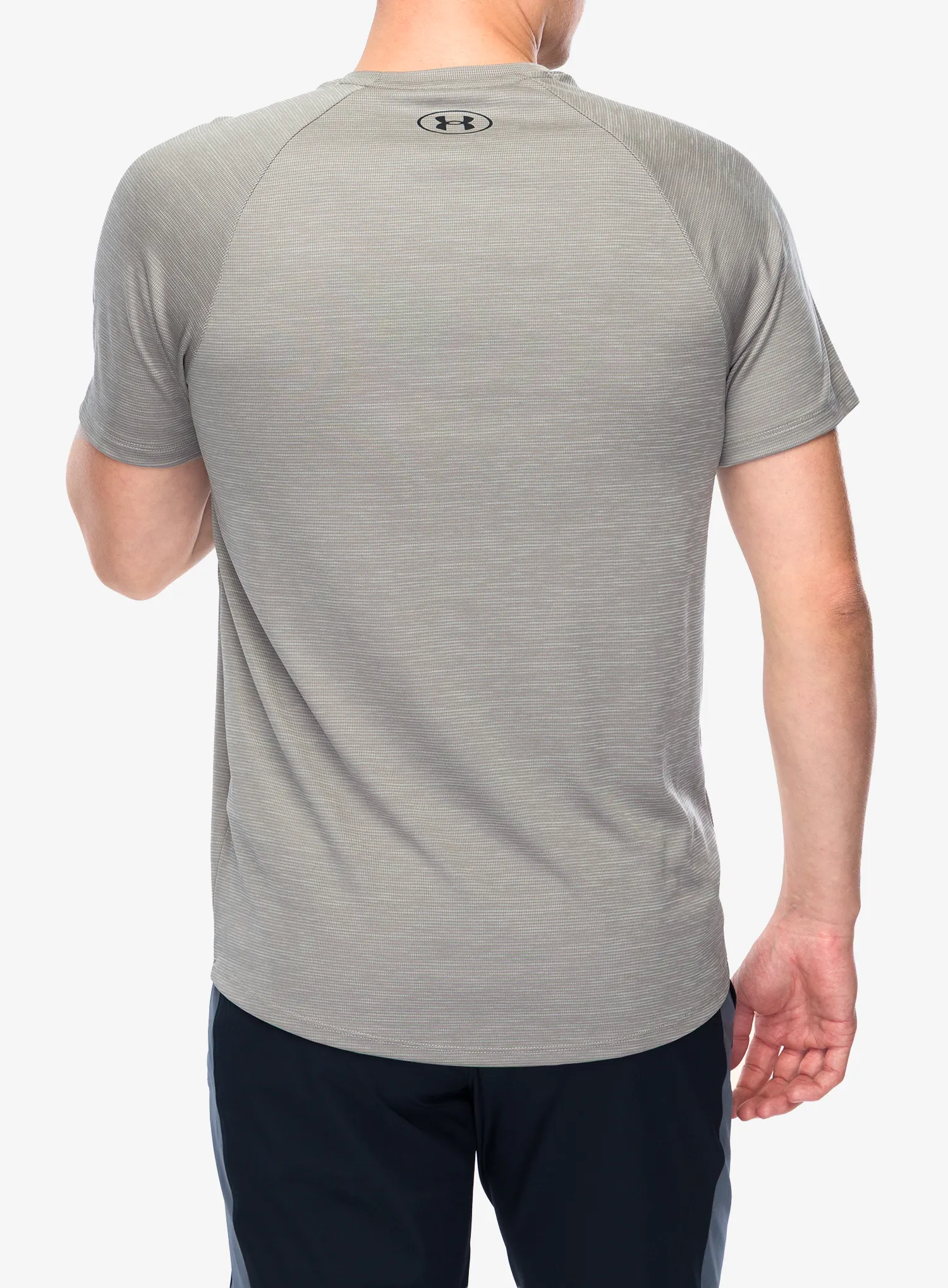 Швидковисихаюча футболка Under Armour Tech Textured S/S - taupe dusk/black