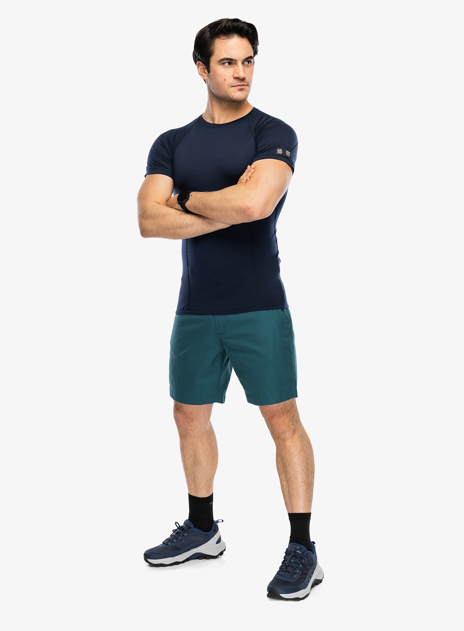 Термофутболка Sensor Merino Active Tee S/S - deep blue