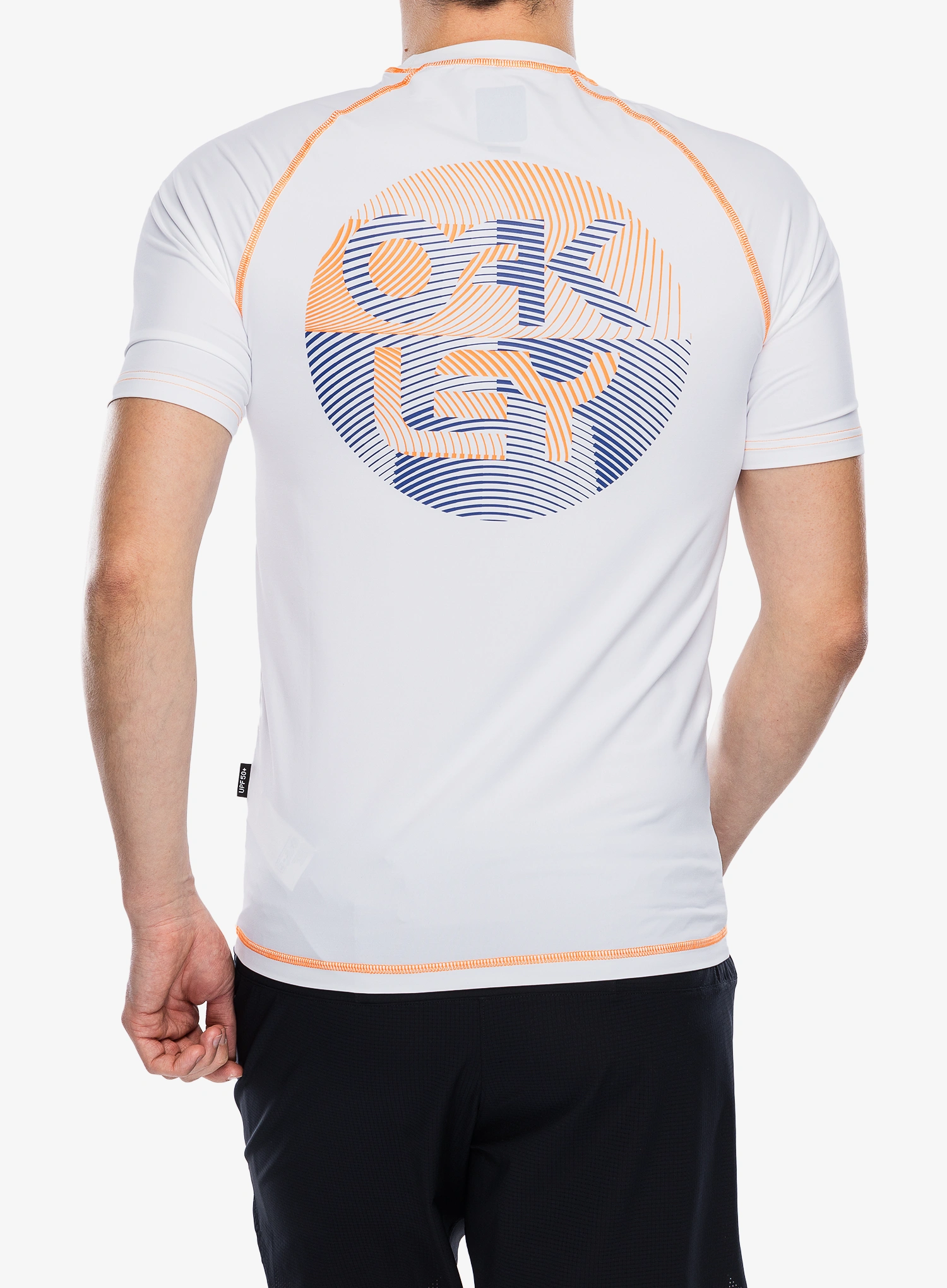 Футболка для тренувань Oakley Fingerprint Rashguard - white