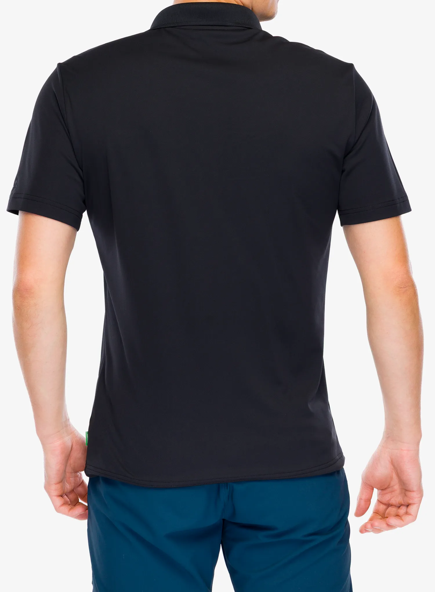 Футболка Vaude Essential Polo Shirt - black