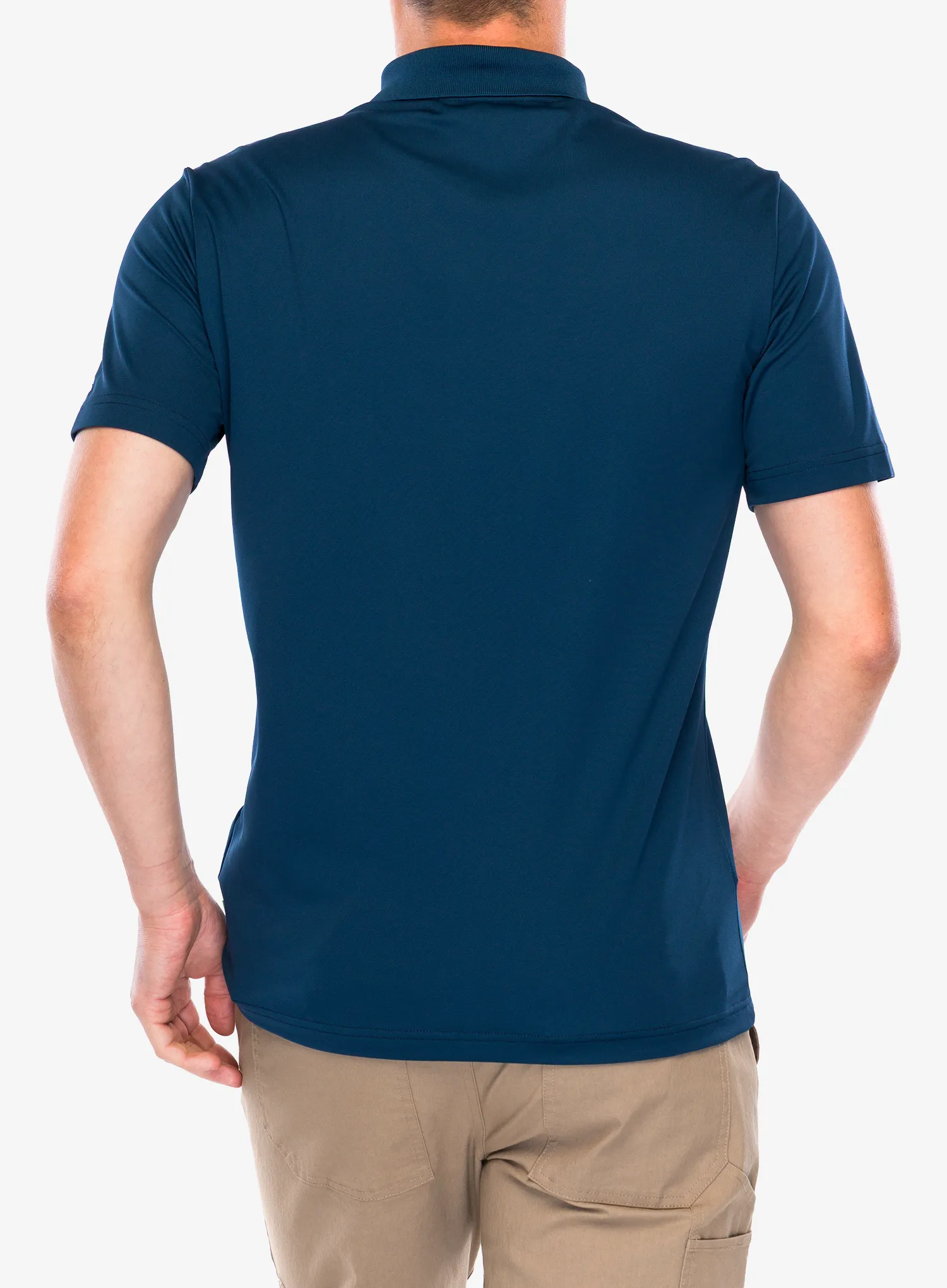Футболка Vaude Essential Polo Shirt - dark sea