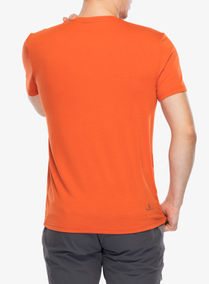 Футболка Viking Lenta Bamboo Light - orange/navy