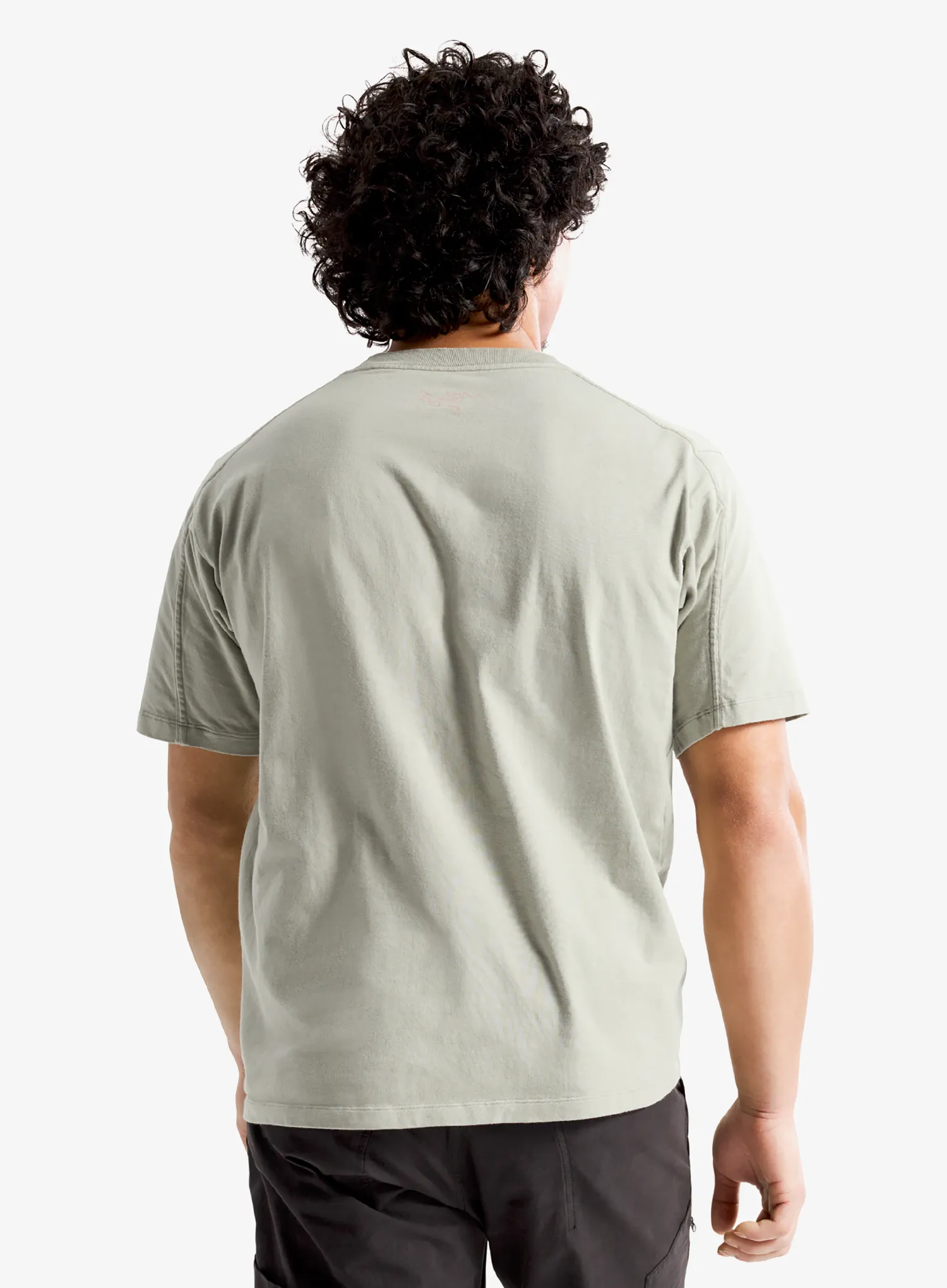 Футболка для скелелазіння Arcteryx Kragg Cotton Lithographica SS - habitat