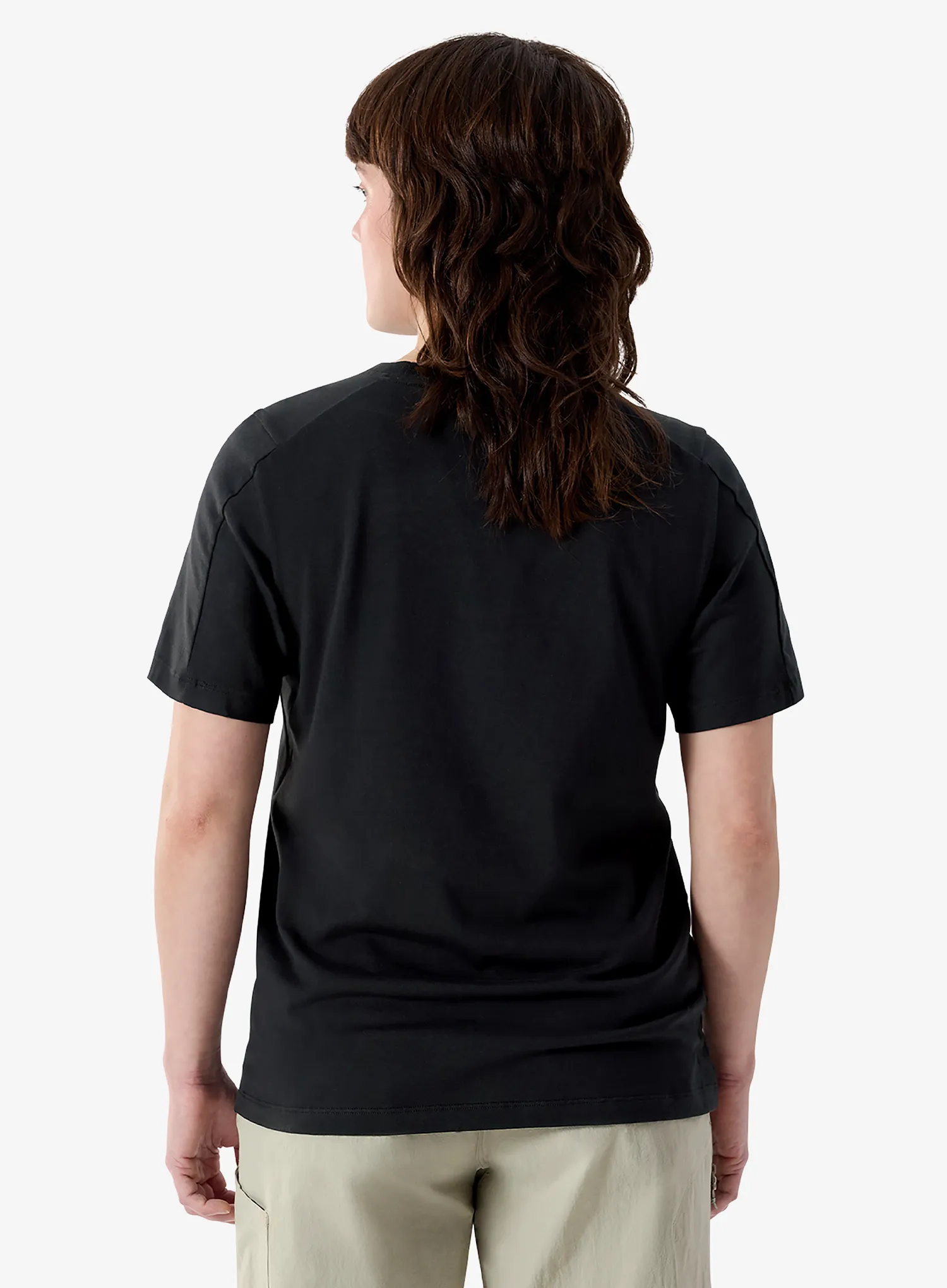 Футболка для скелелазіння жіноча Arcteryx Kragg SL Cotton Heatmap Crew SS - black