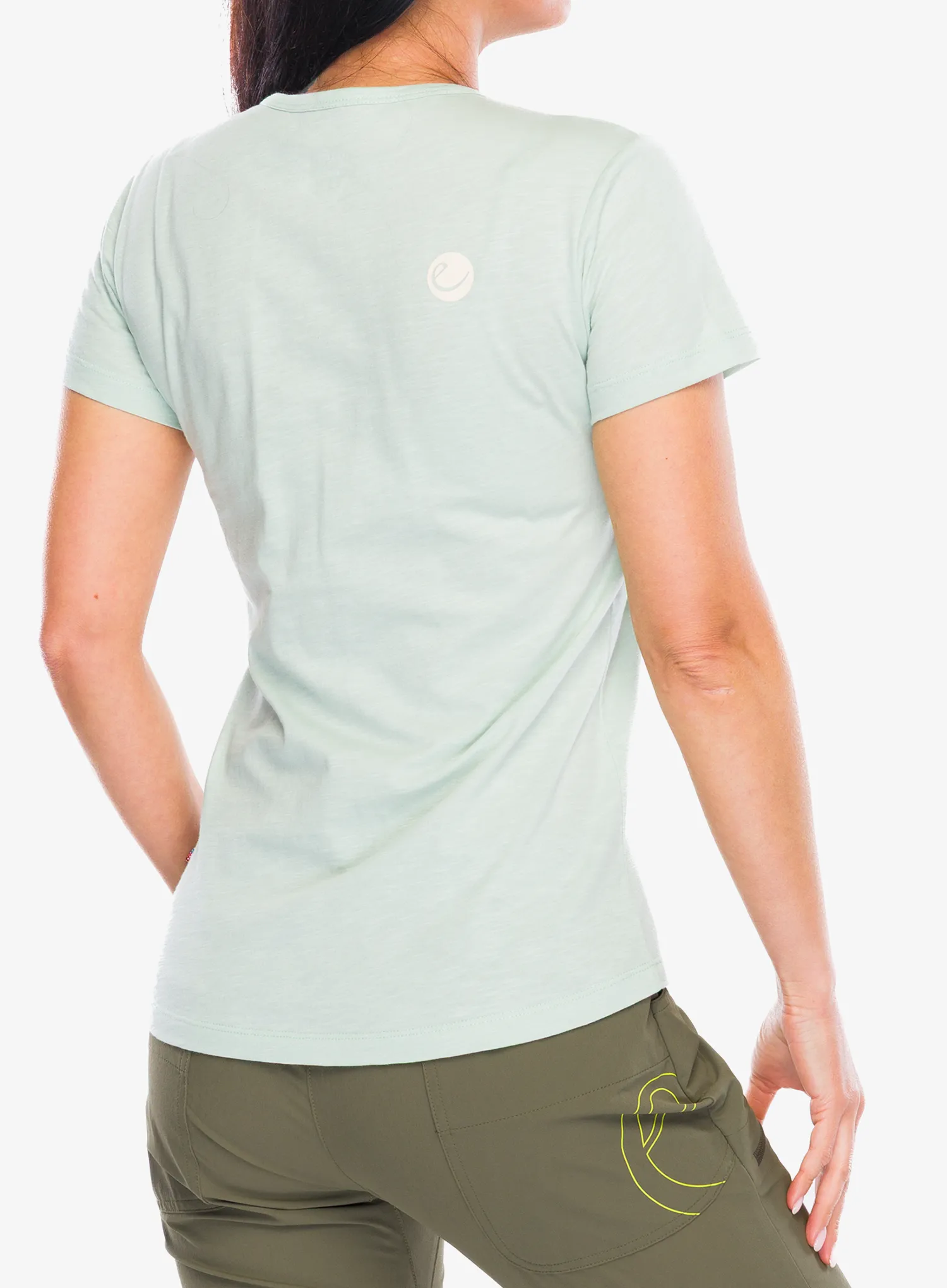 Футболка для скелелазіння жіноча Edelrid Highball T-Shirt V - spray