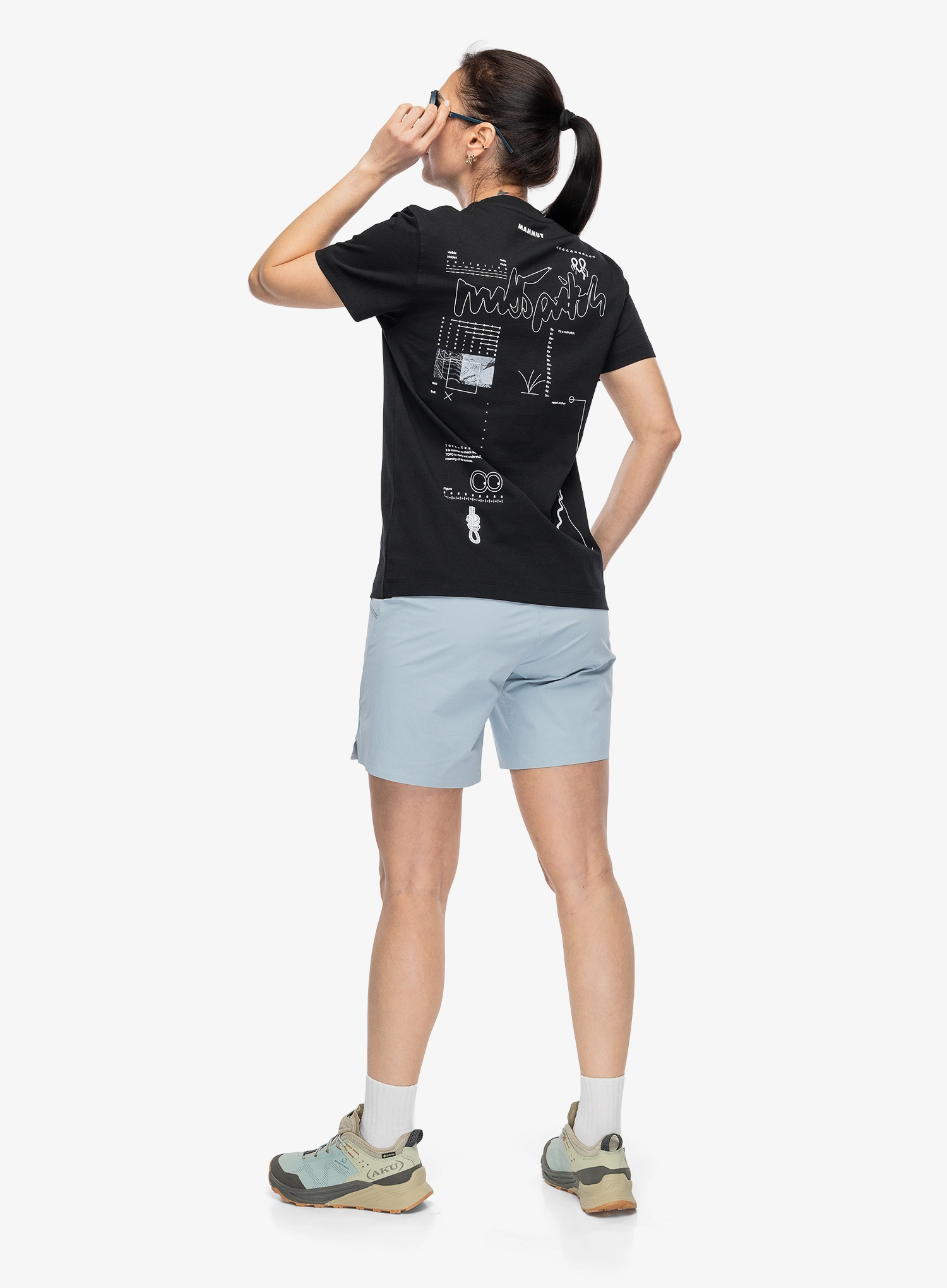 Футболка для скелелазіння жіноча Mammut Mammut Base T-Shirt Multi-Pitch - black