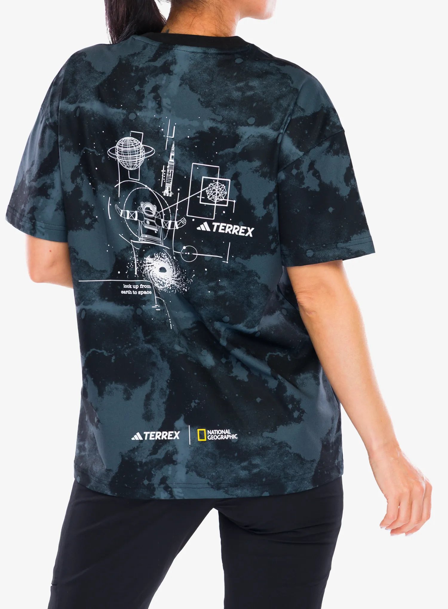 Футболка з принтом adidas TERREX Nat Geo AEROREADY Graphic T-Shirt
