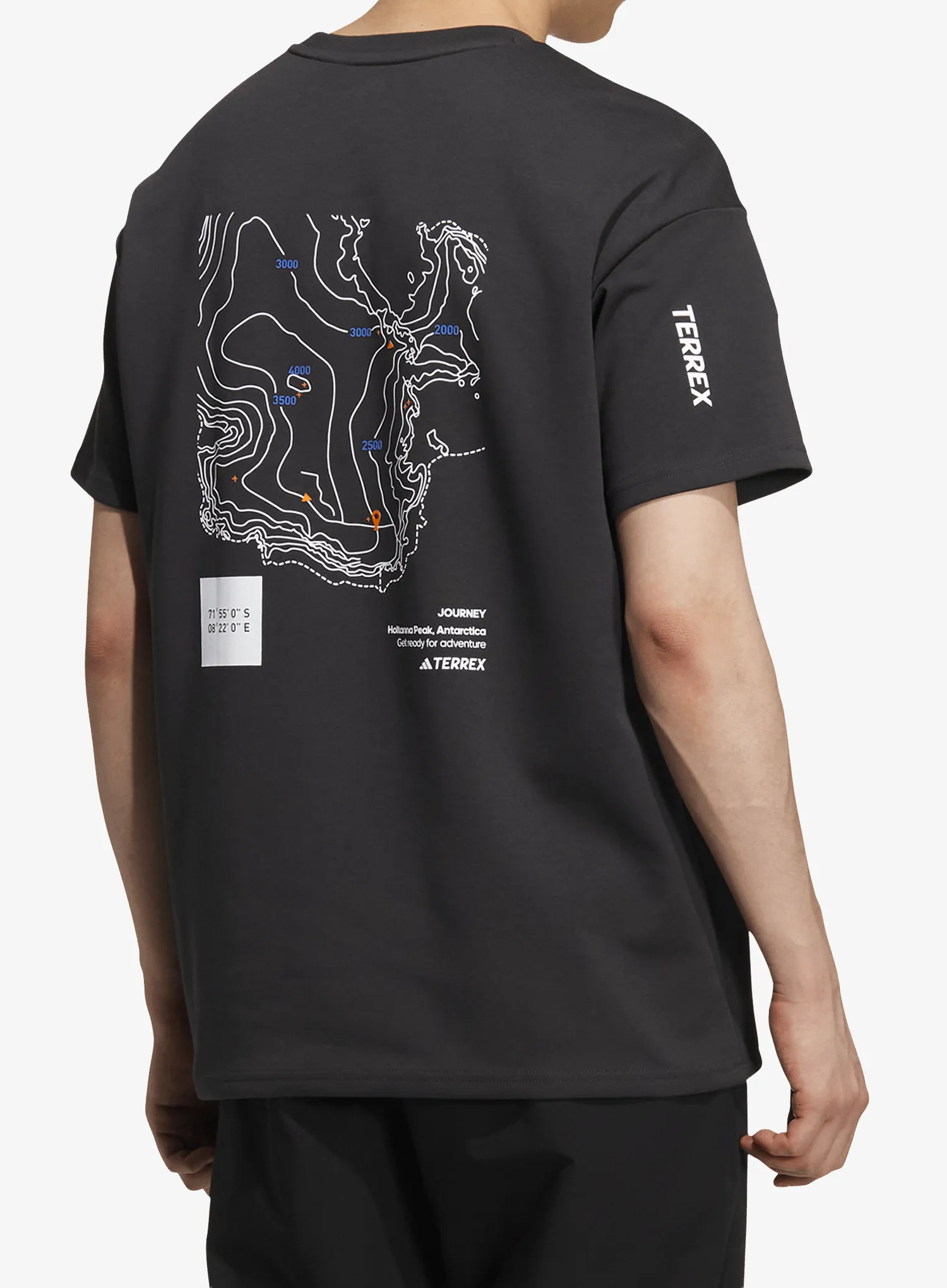 Футболка з принтом adidas TERREX Xploric Graphic T-shirt - carbon