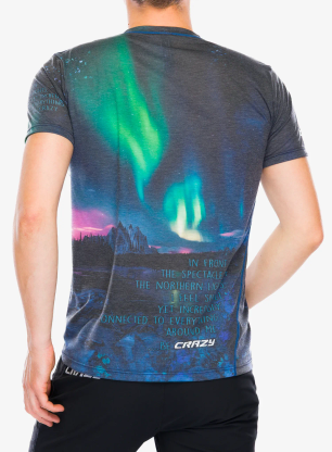 Футболка з принтом Crazy Shirt Legend - watercolor