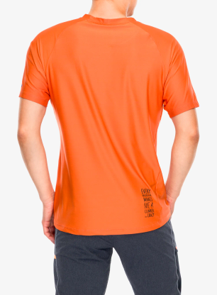 Футболка з принтом Crazy Shirt Logo - resina/avio
