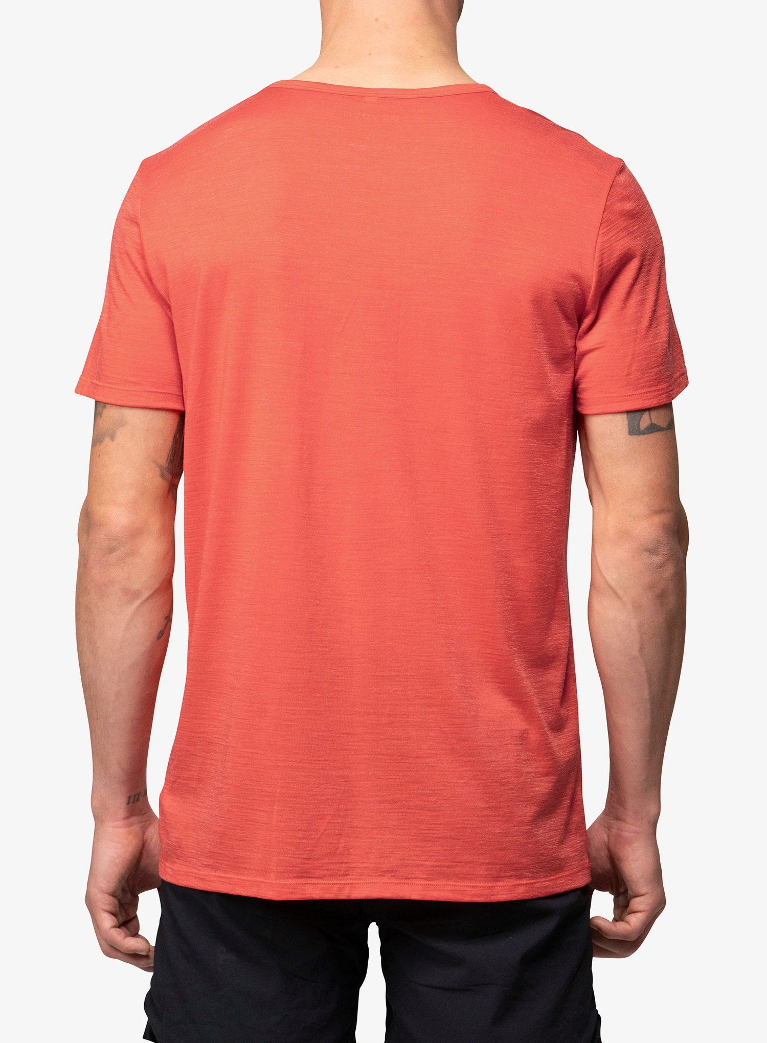 Футболка з принтом Devold Active Outline Tee - cayenne