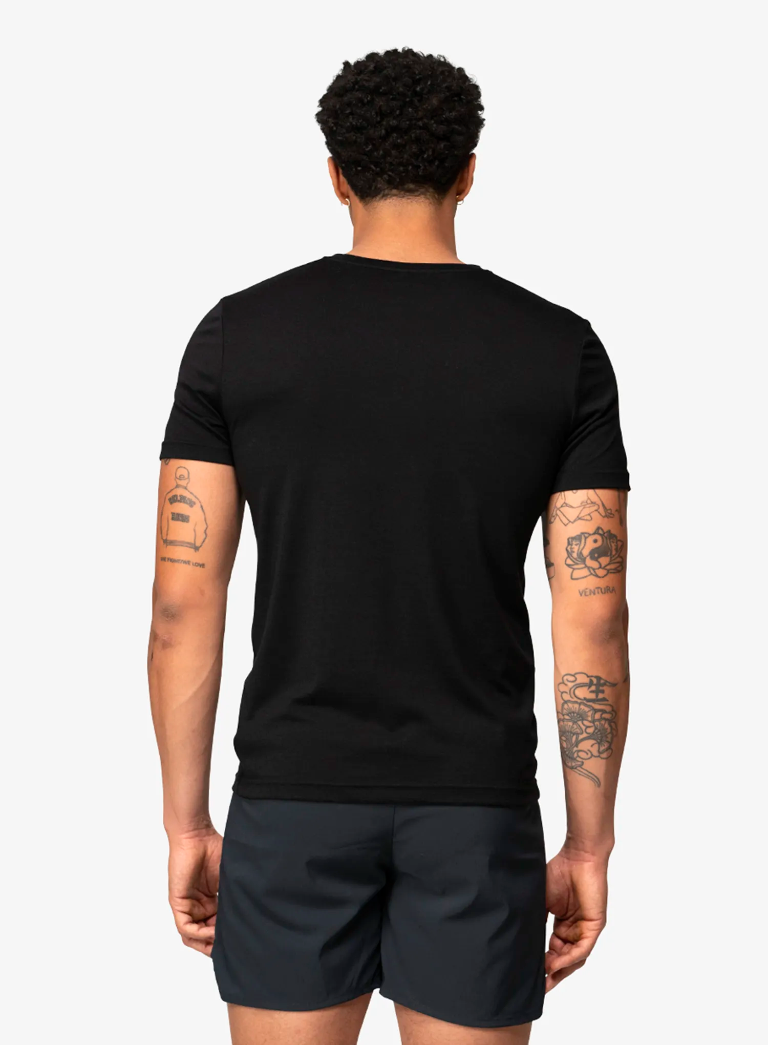 Футболка з принтом Devold Classic Triple Tee - black