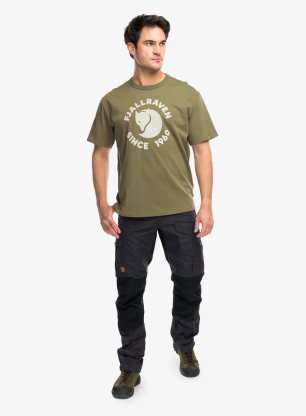 Футболка з принтом Fjallraven Fjallraven Relaxed T-Shirt - green