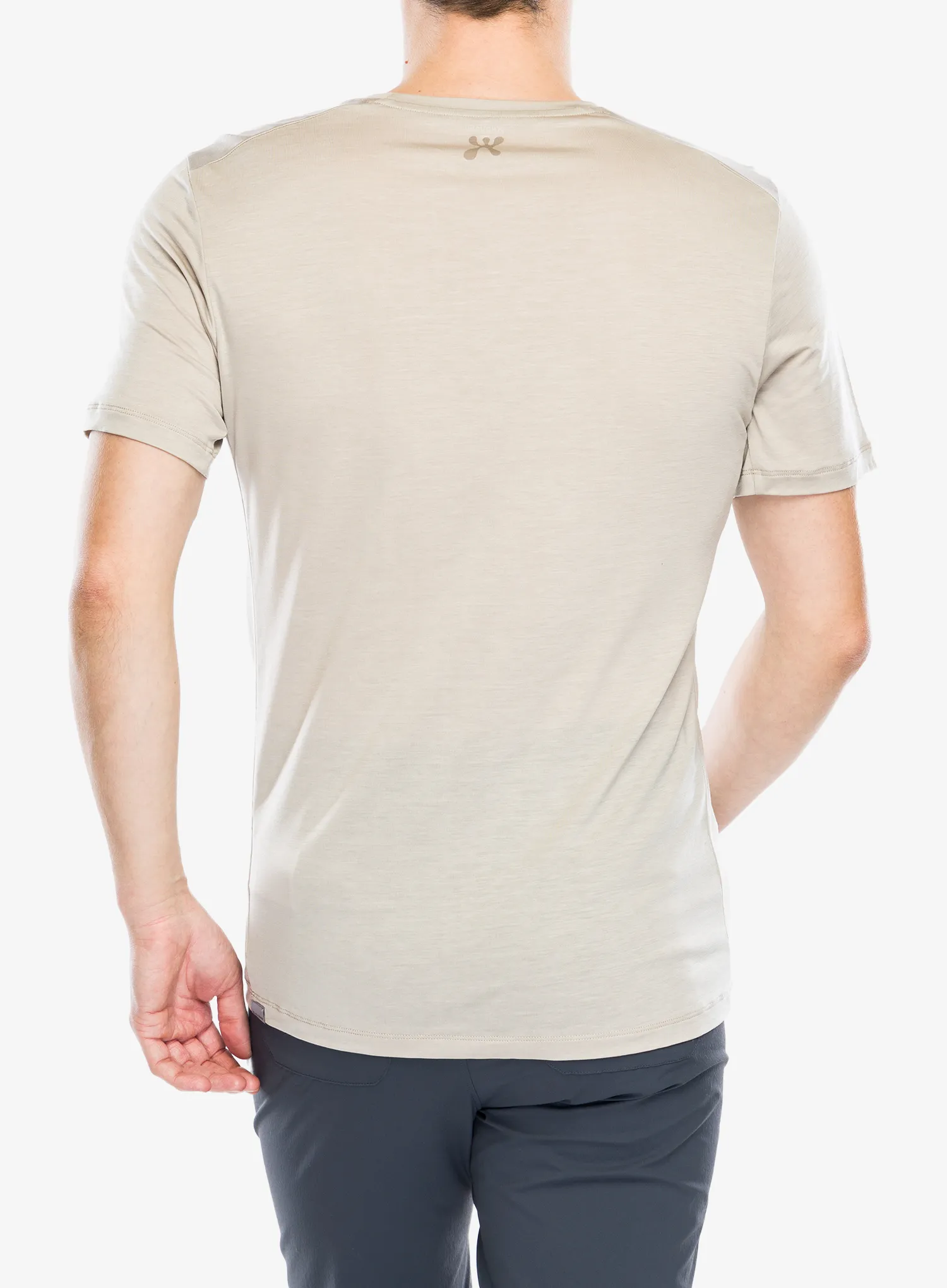 Футболка з принтом Houdini Tree Message Tee - sandstorm