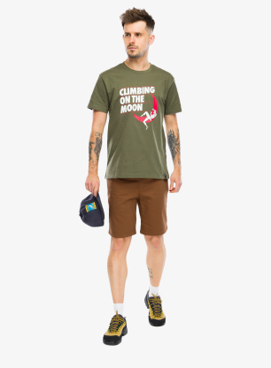 Футболка з принтом La Sportiva Moon Rock T-Shirt - cypress/chalk