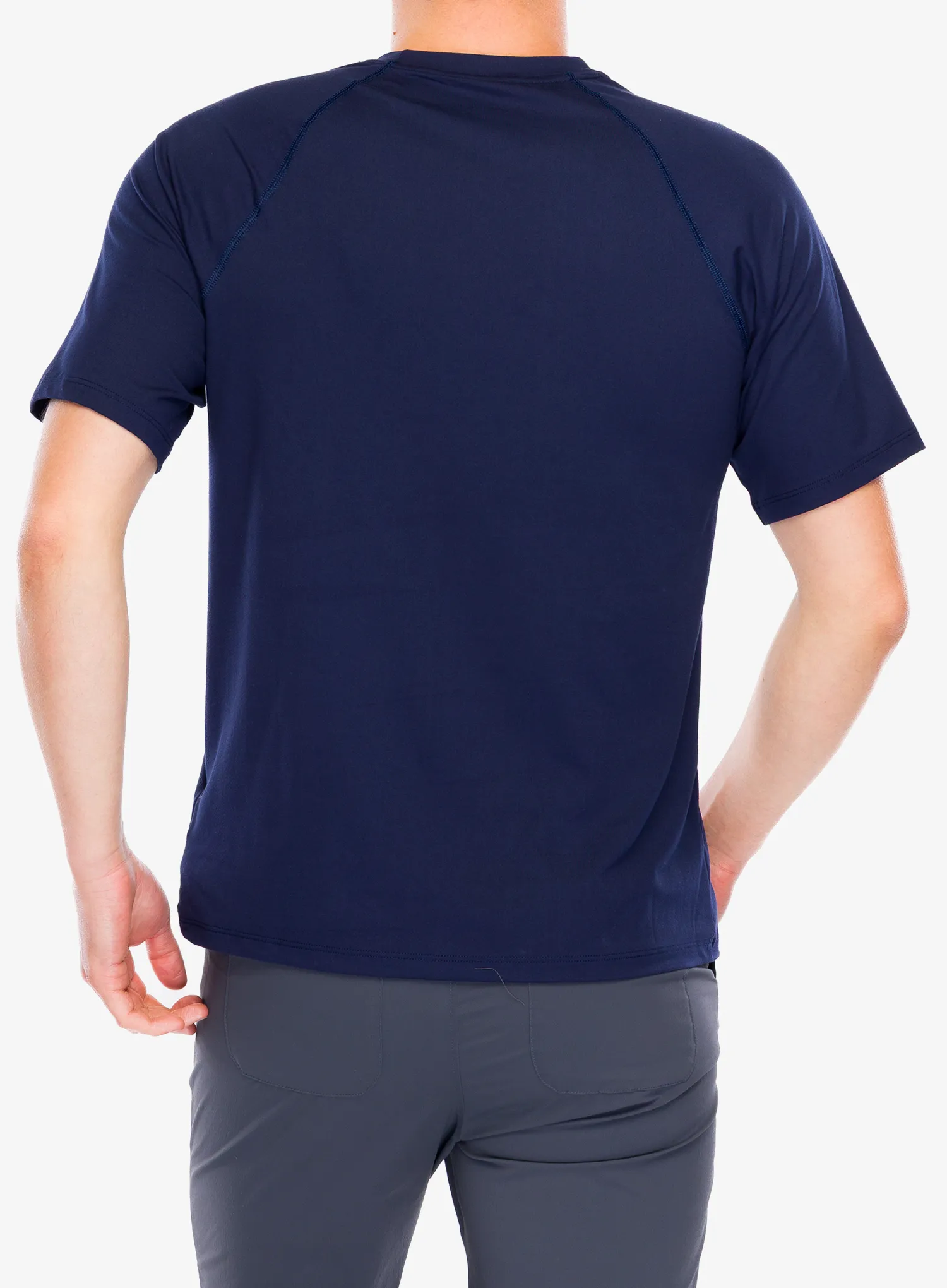 Футболка з принтом Marmot Windridge Graphic S/S - arctic navy