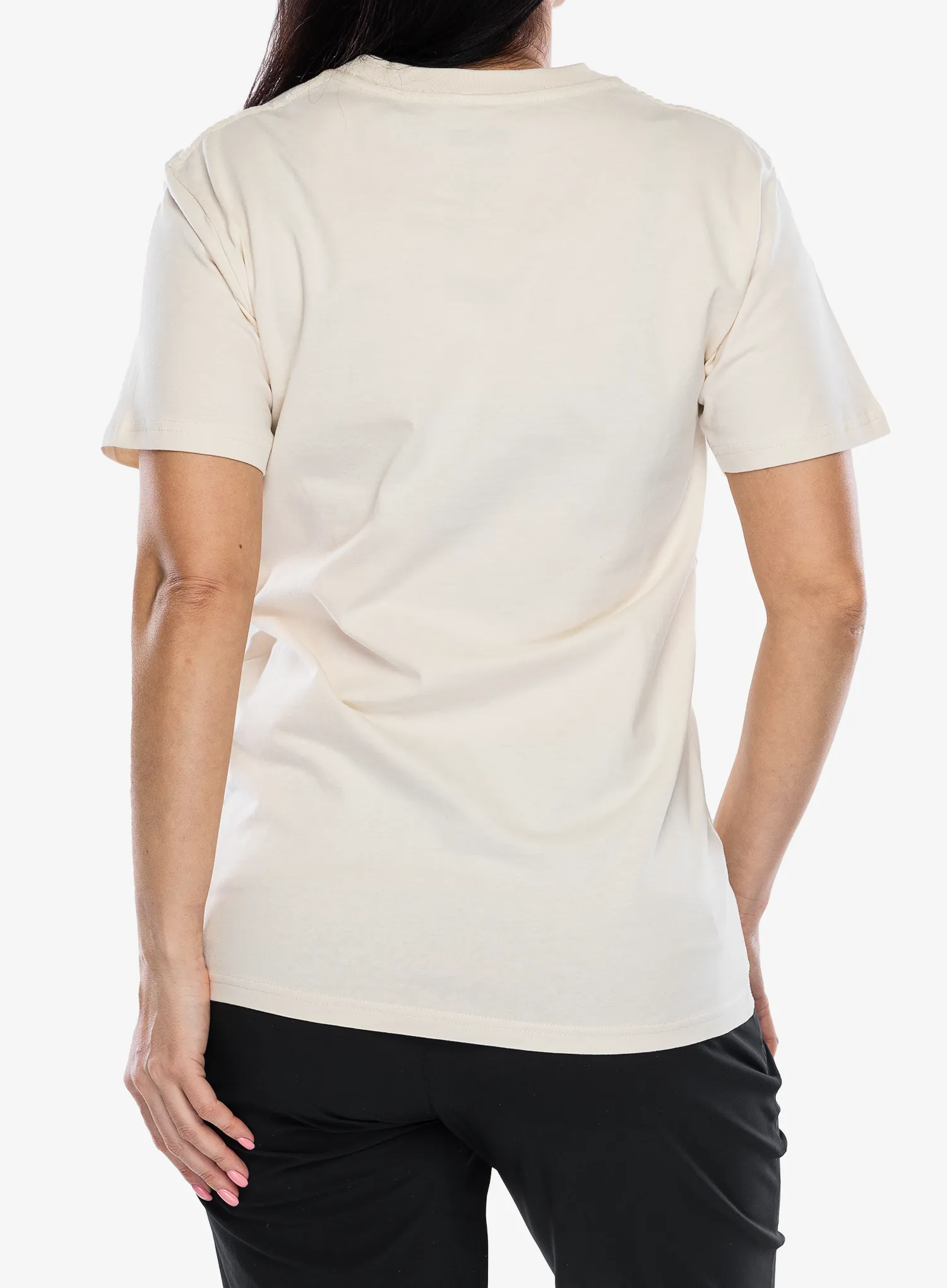 Футболка з принтом Stance Triple Threat SS - vintage white