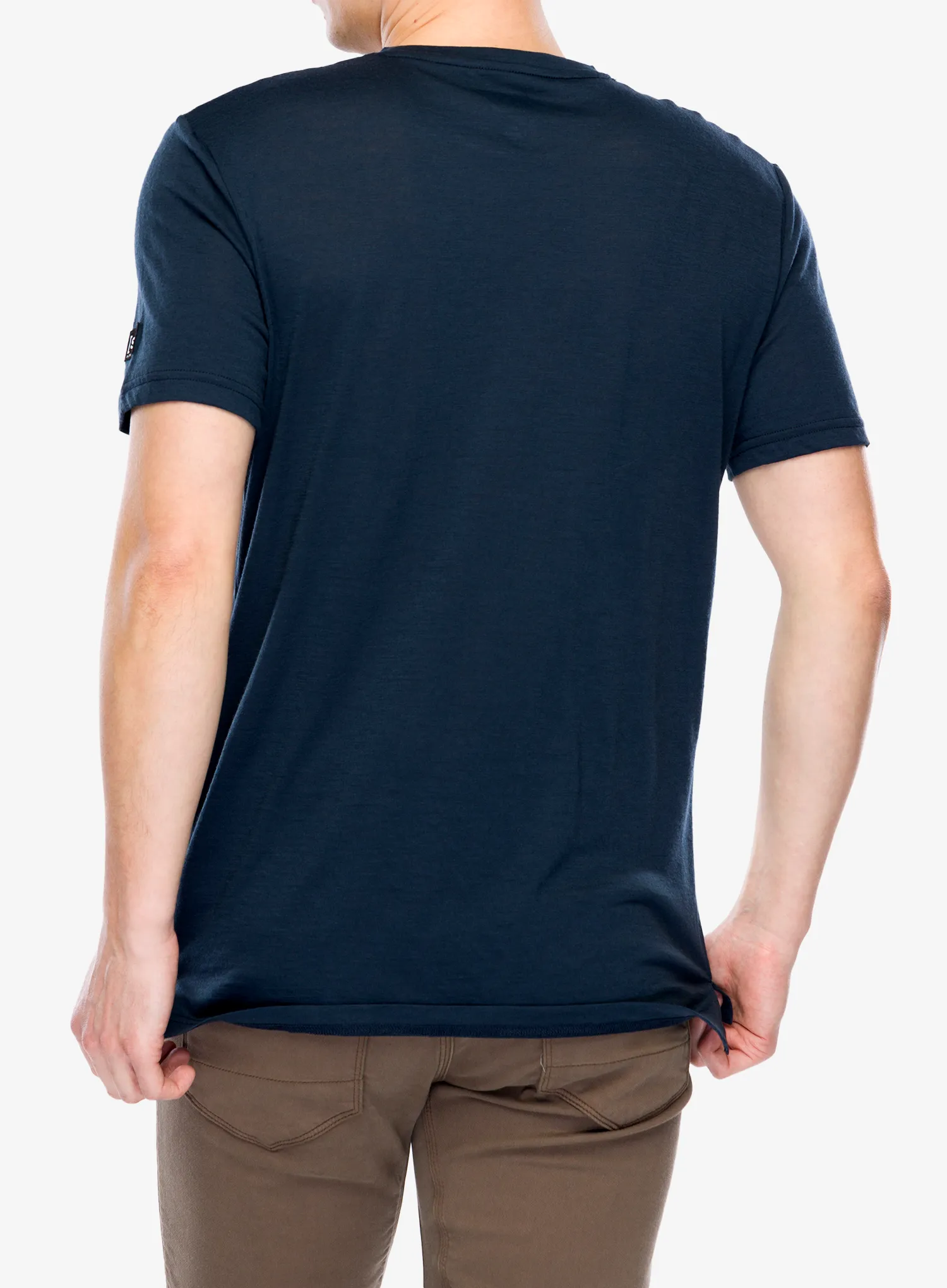 Футболка з принтом Super.natural Better Bike Tee - blueberry/vapor grey
