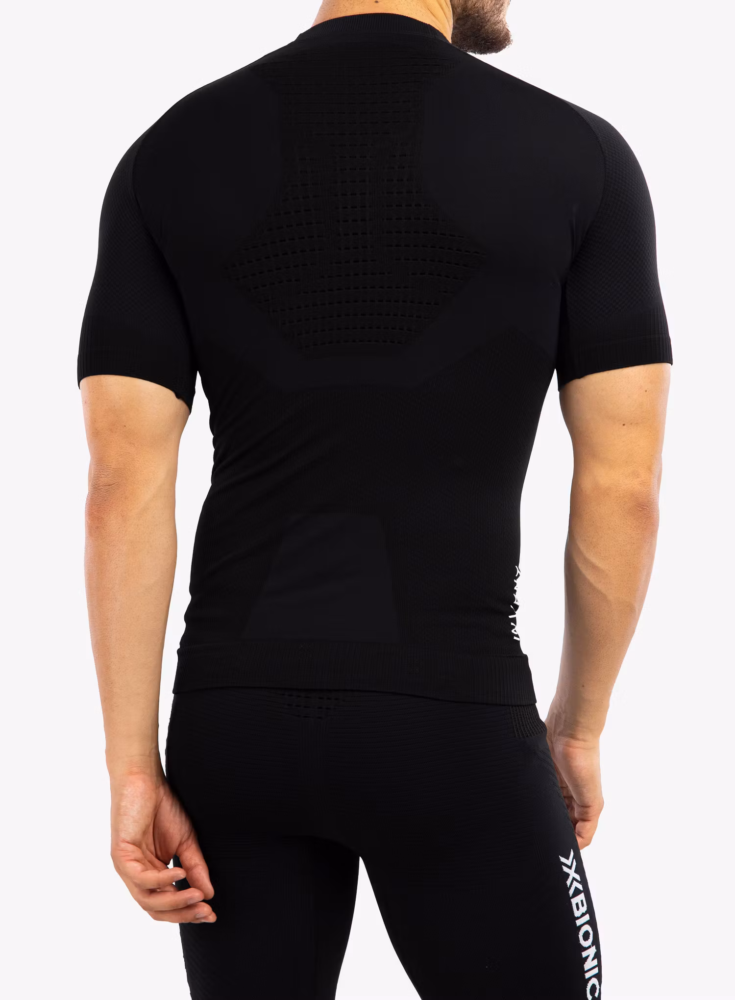 Футболка для бігу X-Bionic Regulator Run Speed Shirt Sh Sl Men - opal black/arctic white