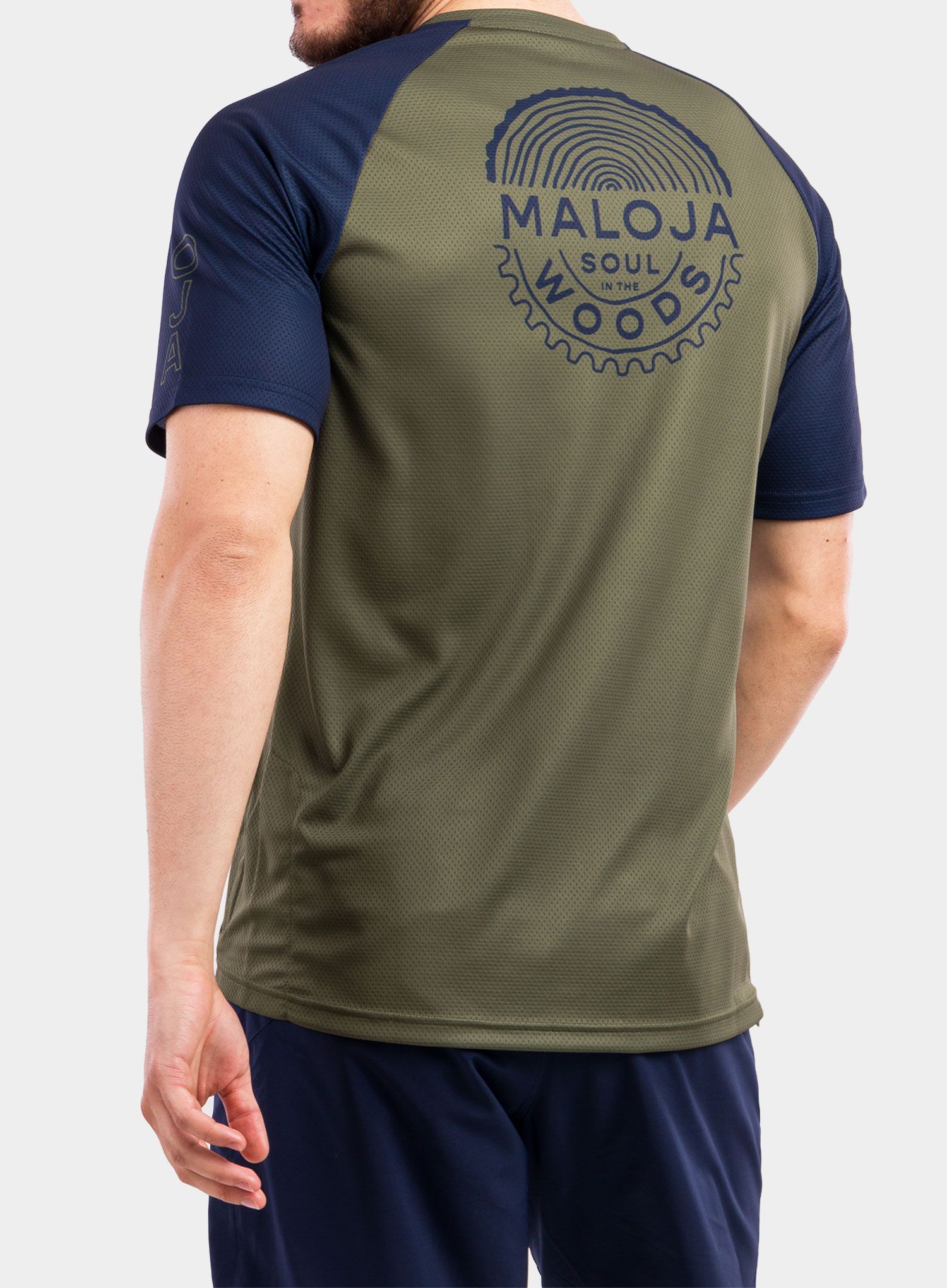 Футболка Maloja Stachelbeere Multi - moss