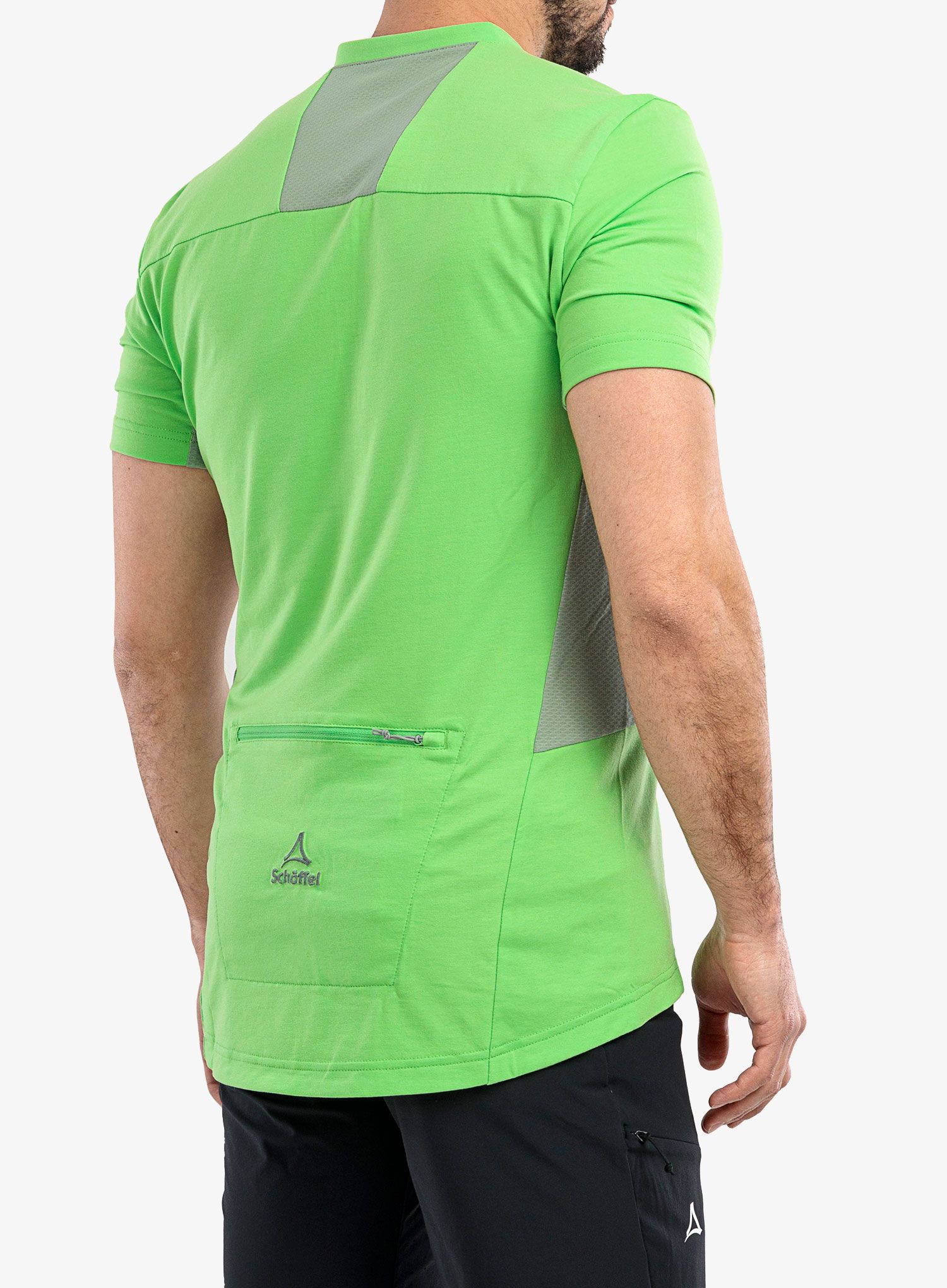 Велофутболка Schoffel Shirt Alpe Adria M - green flash