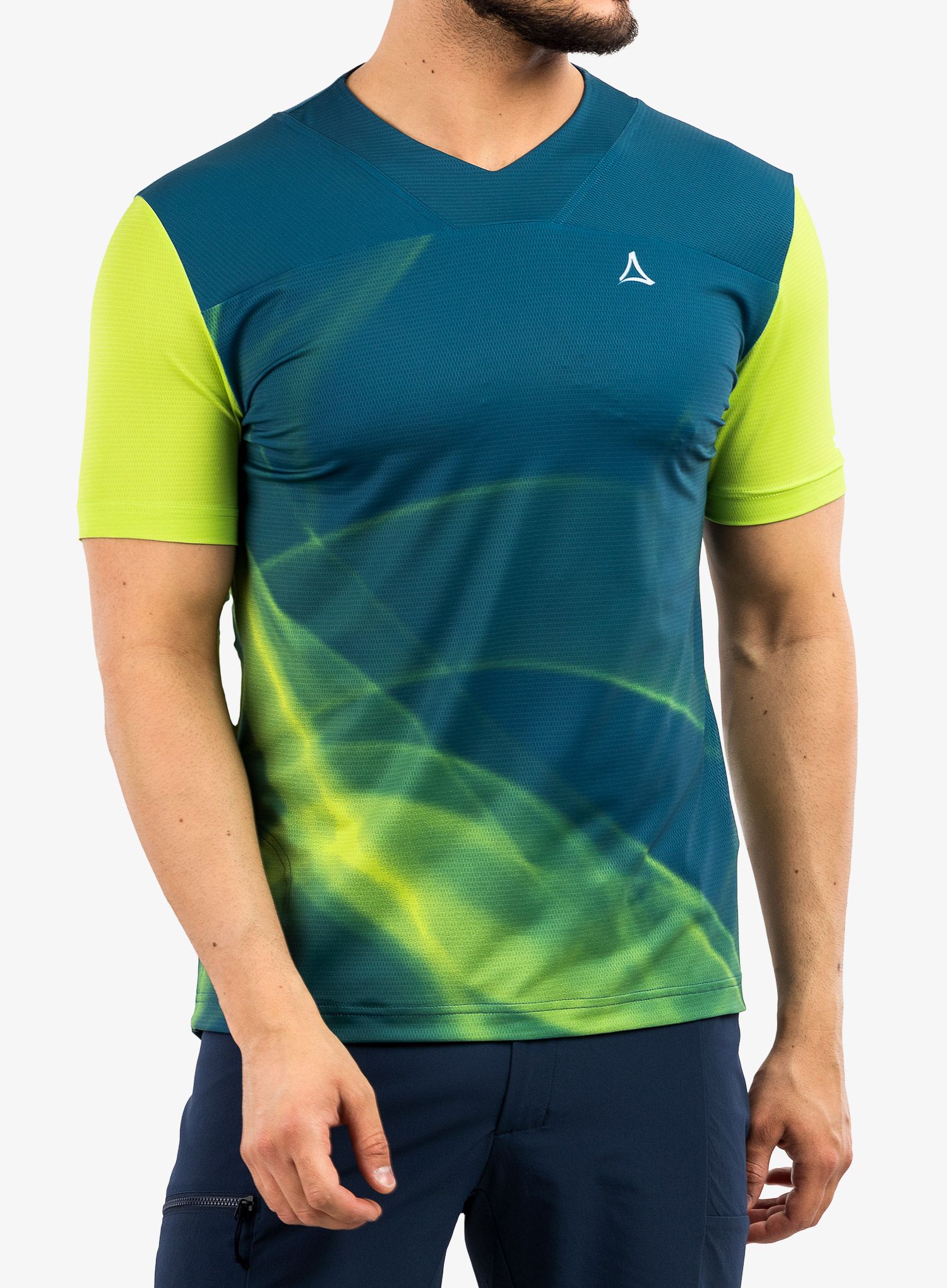 Велофутболка Schoffel Shirt Runcatrail - lakemount blue