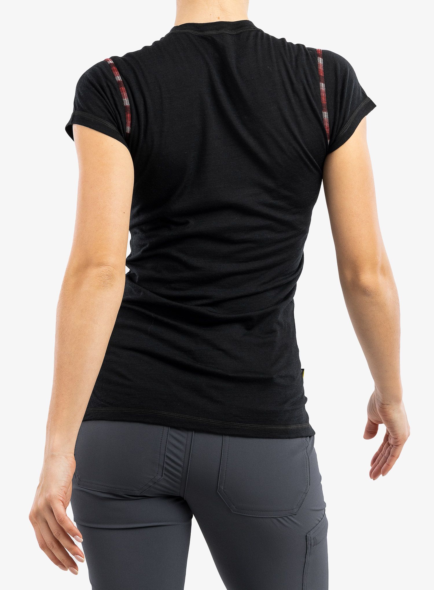 Термофутболка жіноча Sensor Merino Air Tee S/S - black