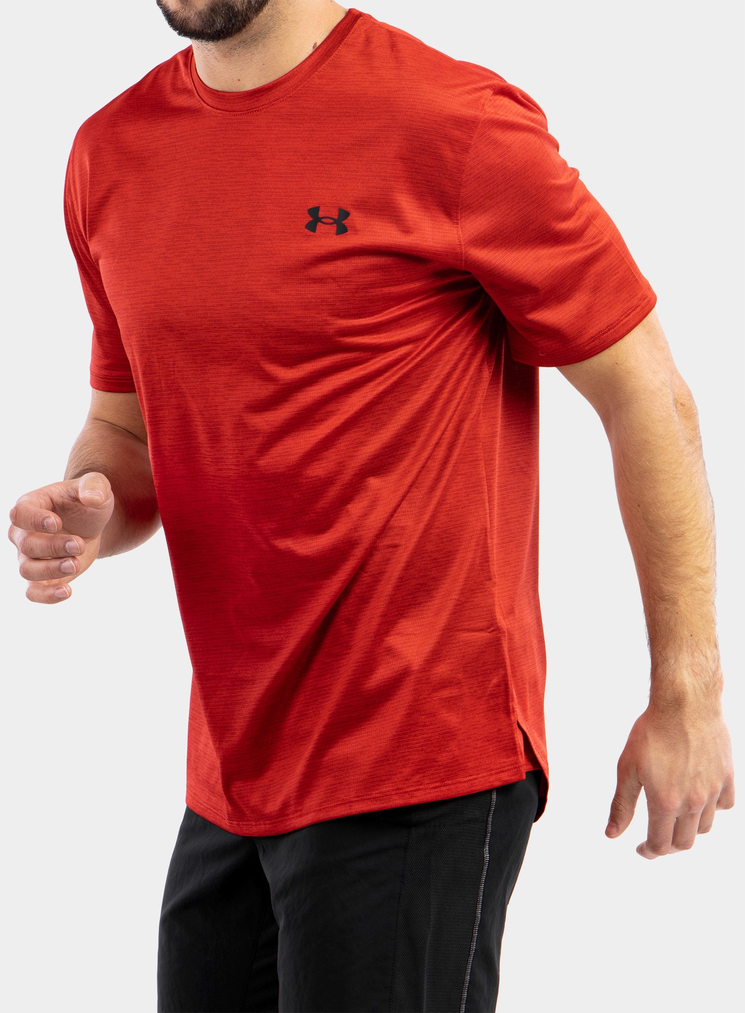 Футболка Under Armour Training Vent 2.0 S/S - red/black