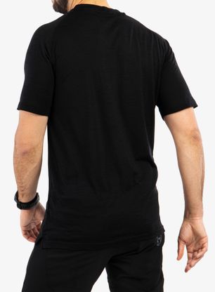 Футболка з принтом Sensor Merino Air PT Summit - black