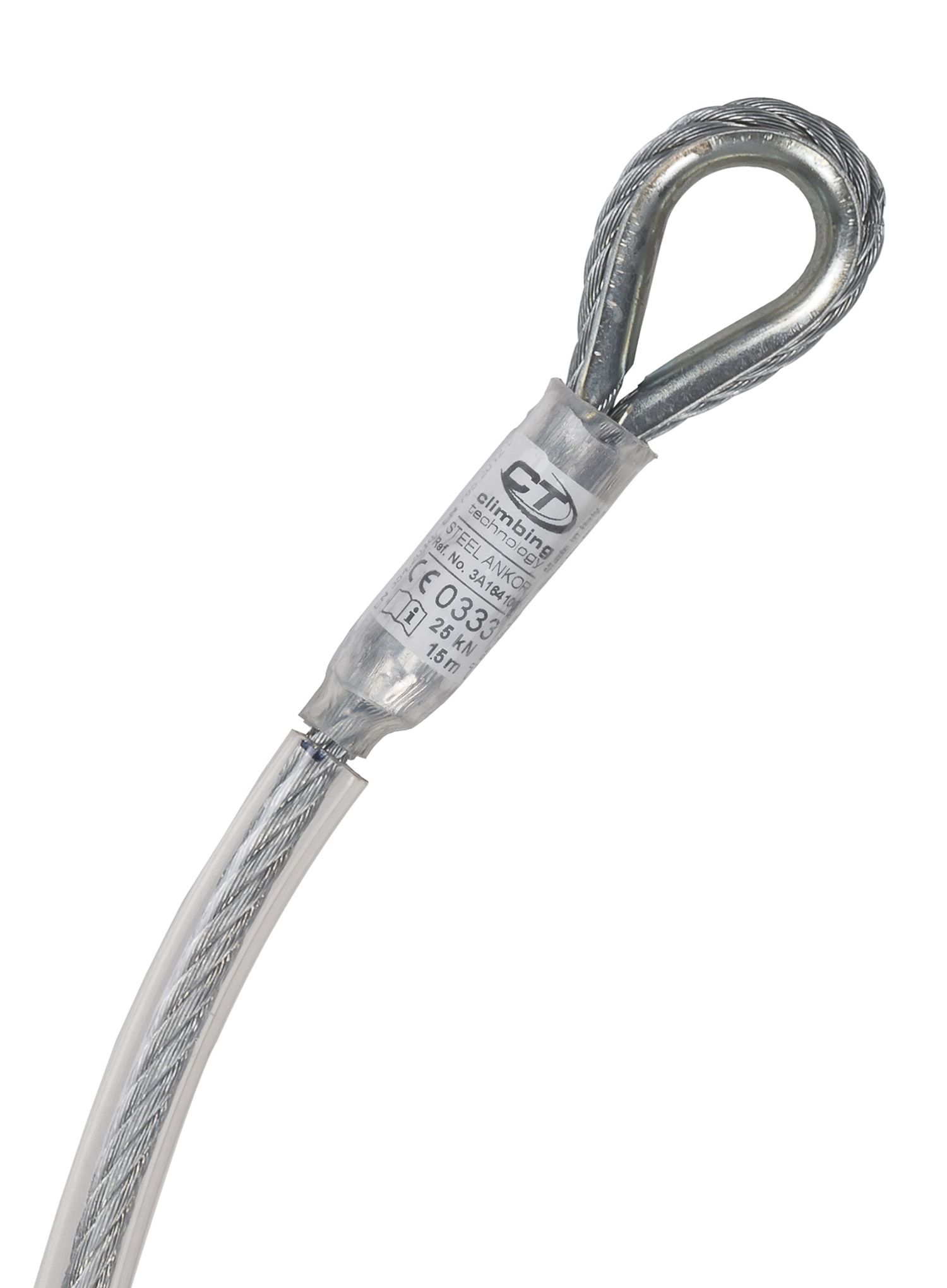 Зачіп тросовий Climbing Technology/SKYLOTEC Steel Ankor 150cm