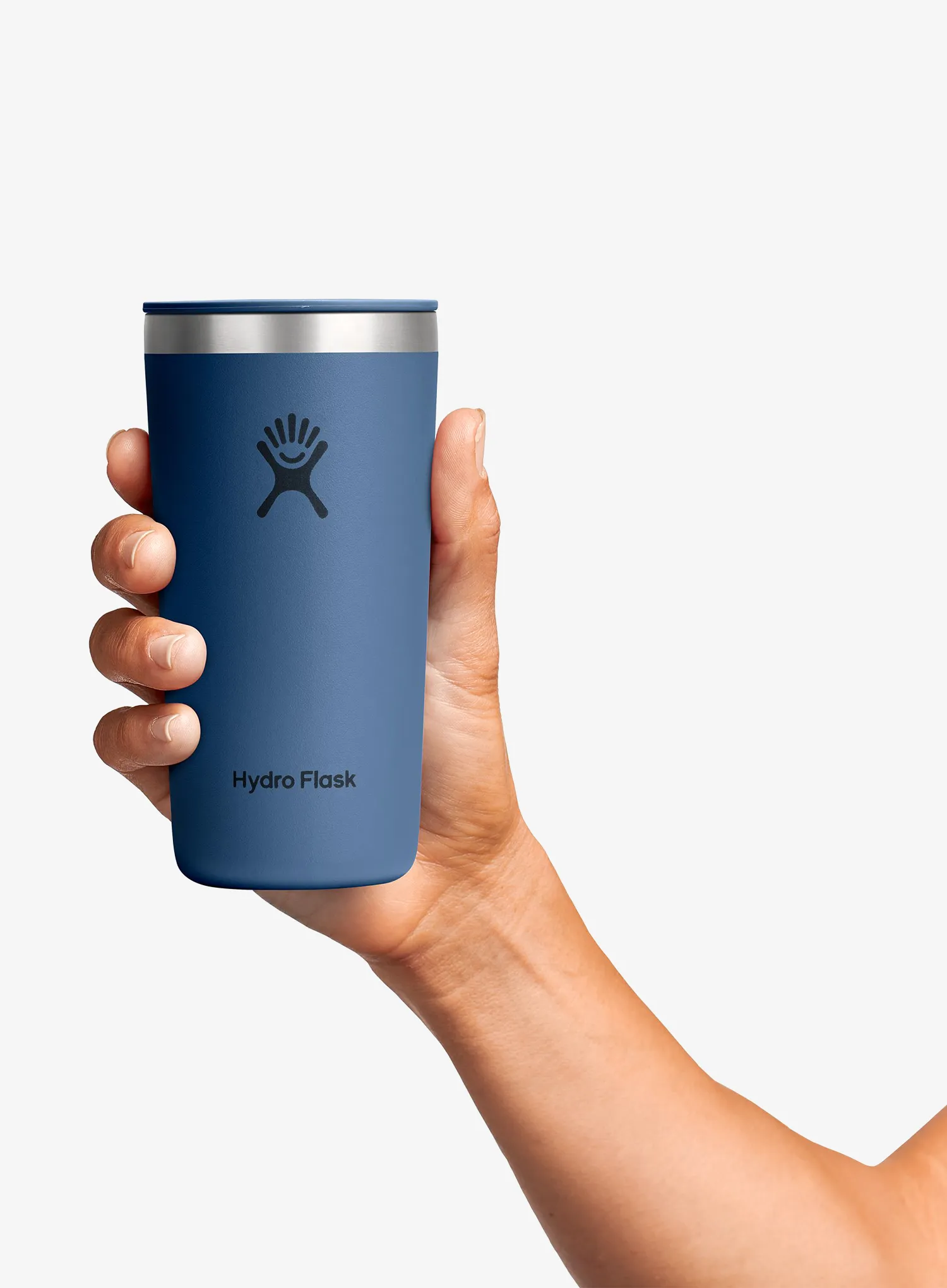 Термочашка Hydro Flask 12 Oz All Around Tumbler Press-In Lid (355 ml) - harbor blue