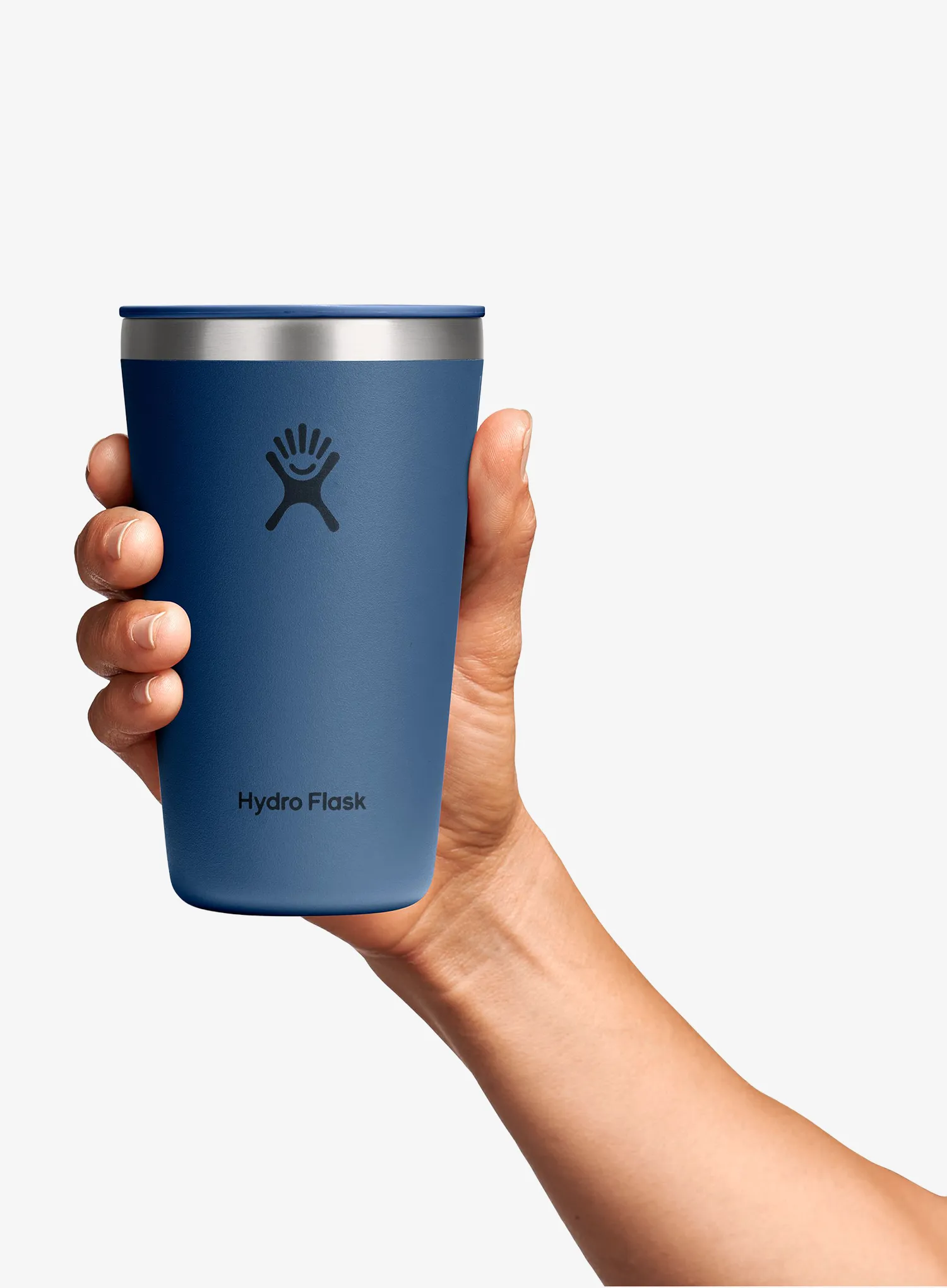 Термочашка Hydro Flask 16 Oz All Around Tumbler Press-In Lid (473 ml) - harbor blue