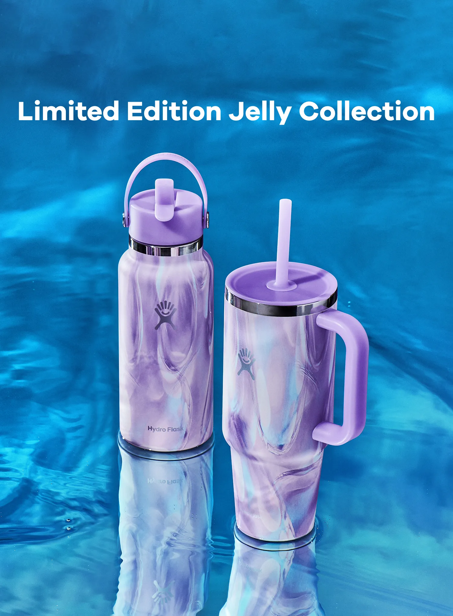 Термочашка Hydro Flask 32 oz Travel Tumbler (946 ml) - jelly purple