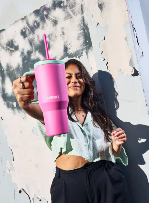 Термочашка Kambukka Rio Tumbler 950 ml - bubblegum mint