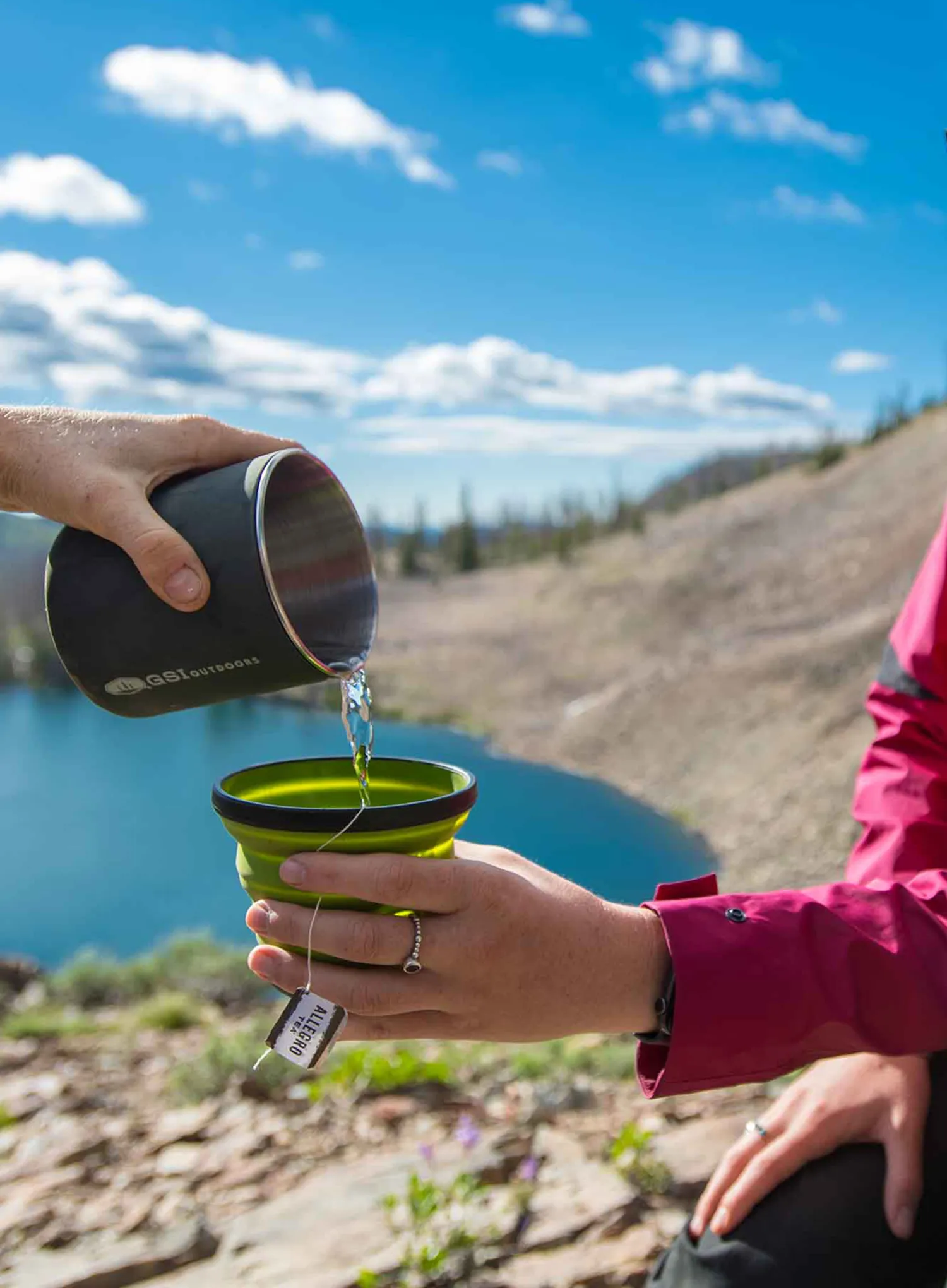 Чашка туристична GSI Outdoors Escape 17 Fl. Oz. Cup (503 ml) - green