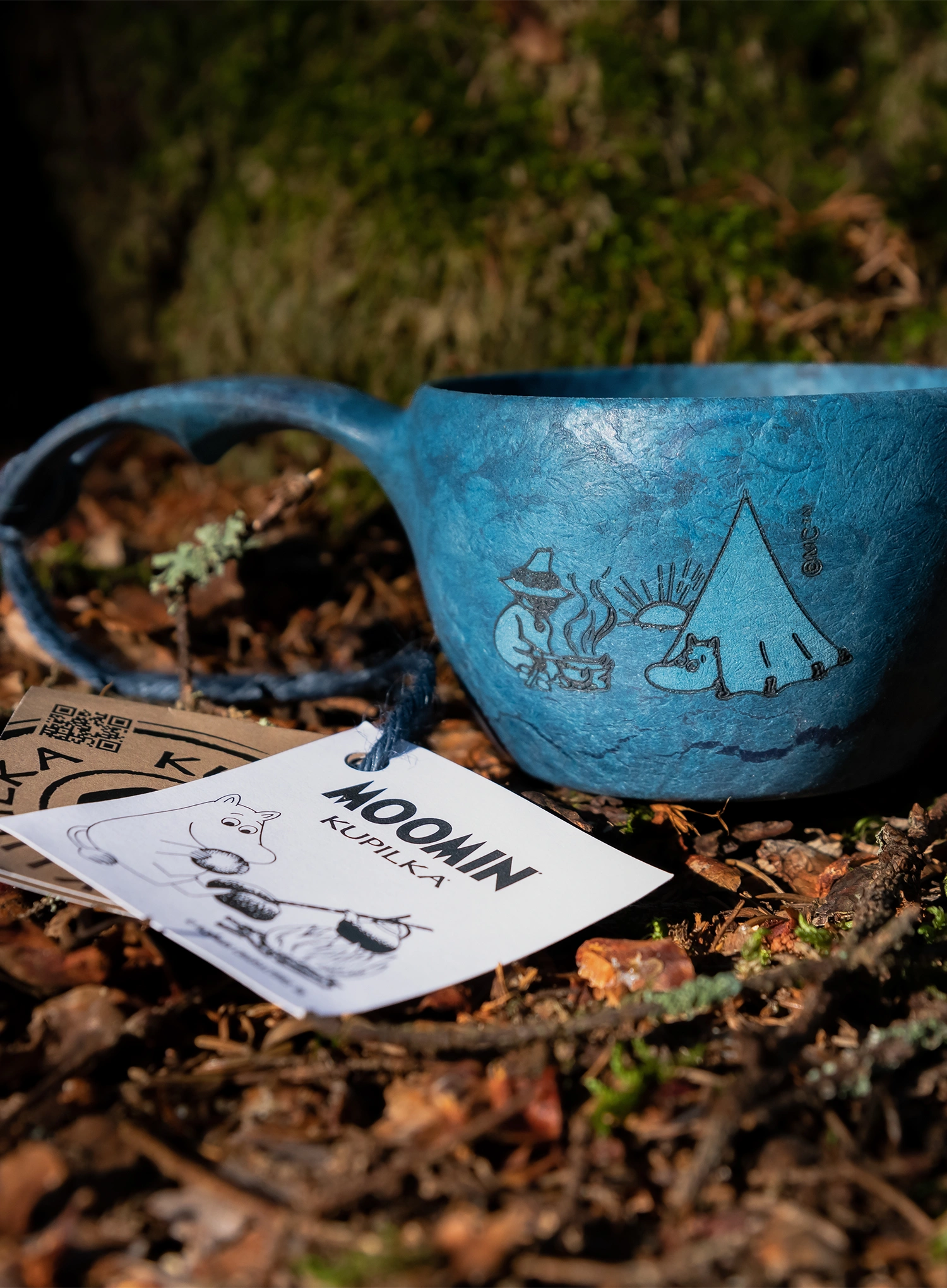 Чашка туристична Kupilka 21 Moomin Moomins Camping (0,21 l) - blue