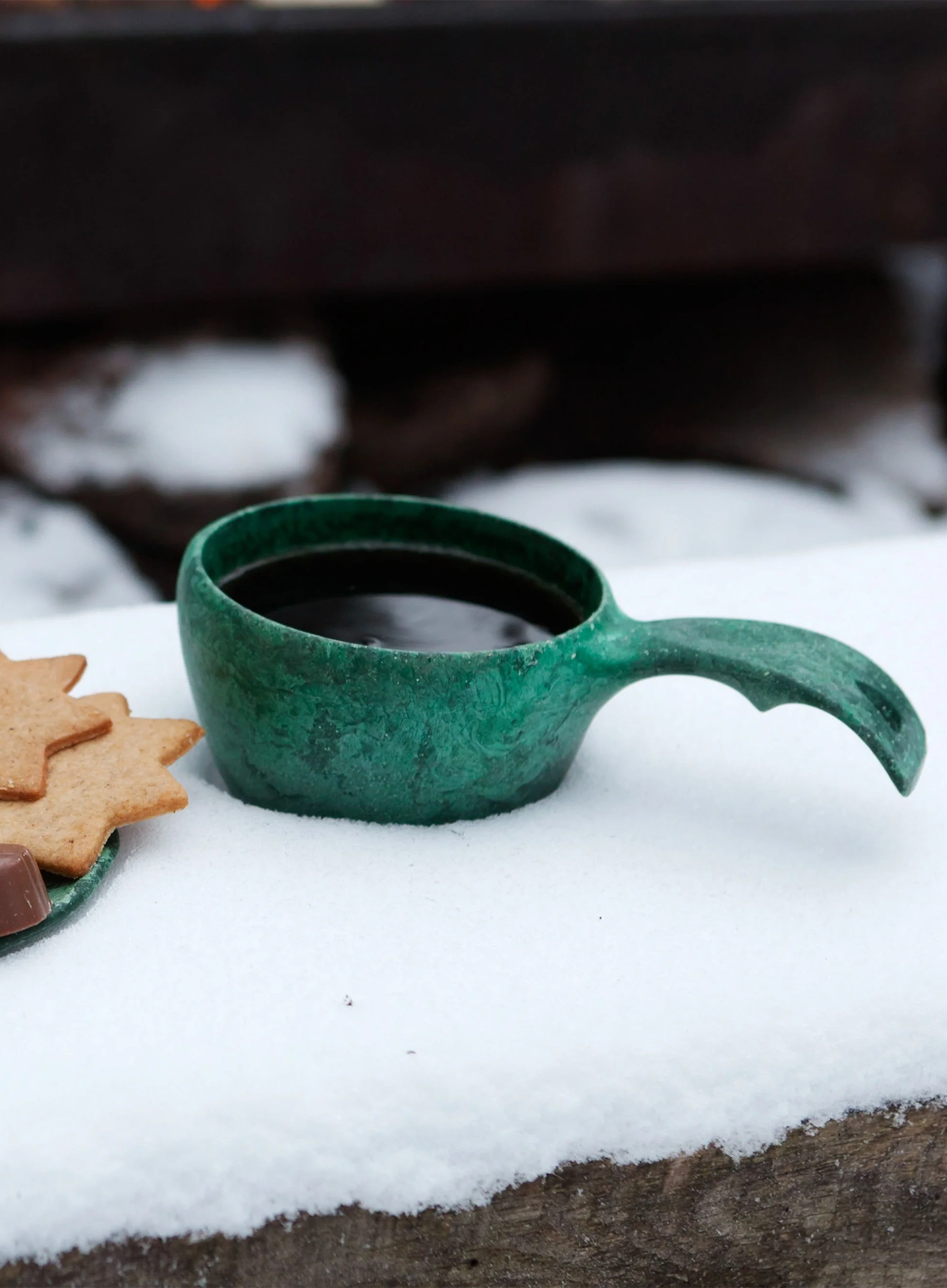 Чашка туристична Kupilka 21 + Teaspoon (0,21 l) - green
