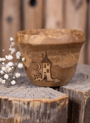Чашка туристична Kupilka Suova 20 Moomin Moominhouse (0,2 l) - brown