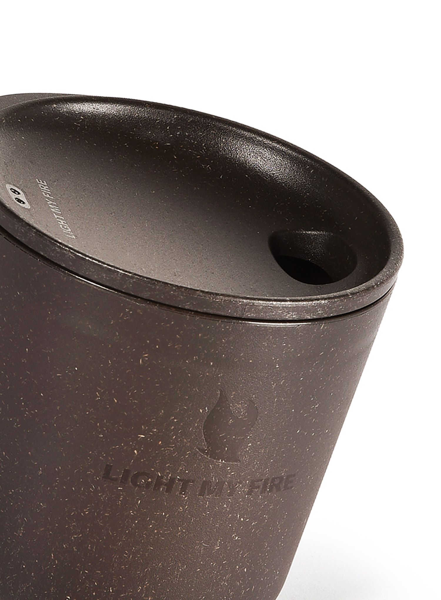 Чашка туристична Light My Fire MyCup & Lid Short (0,25 l) - cocao