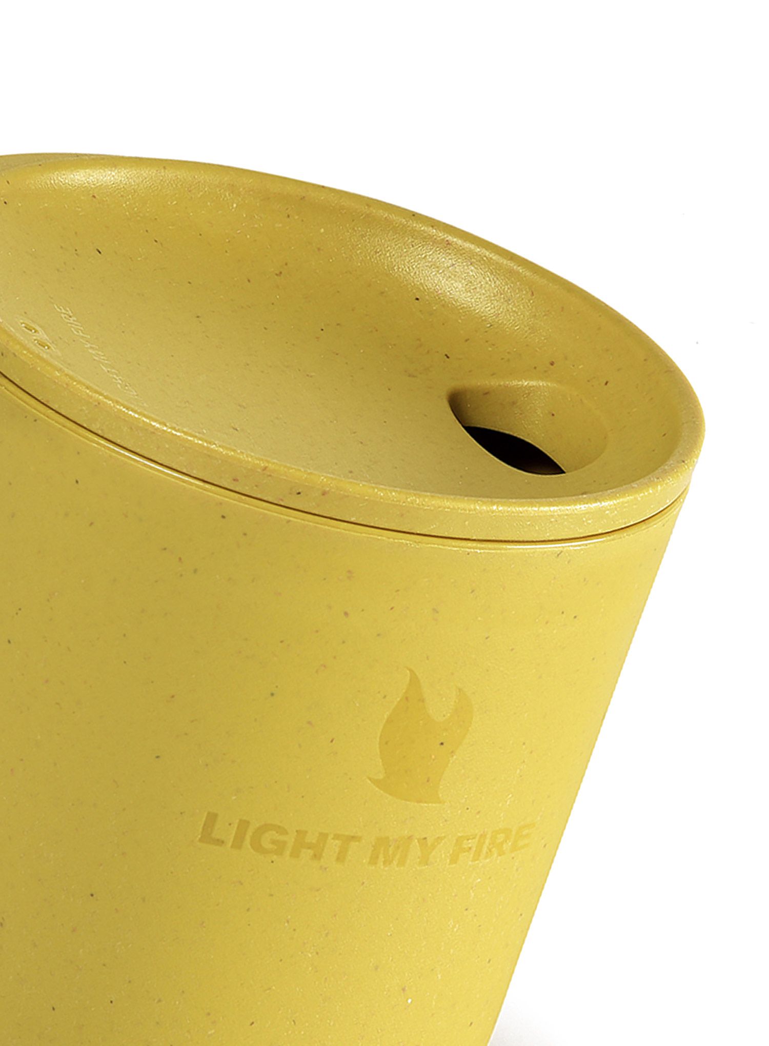 Чашка туристична Light My Fire MyCup & Lid Short (0,25 l) - mustyyellow