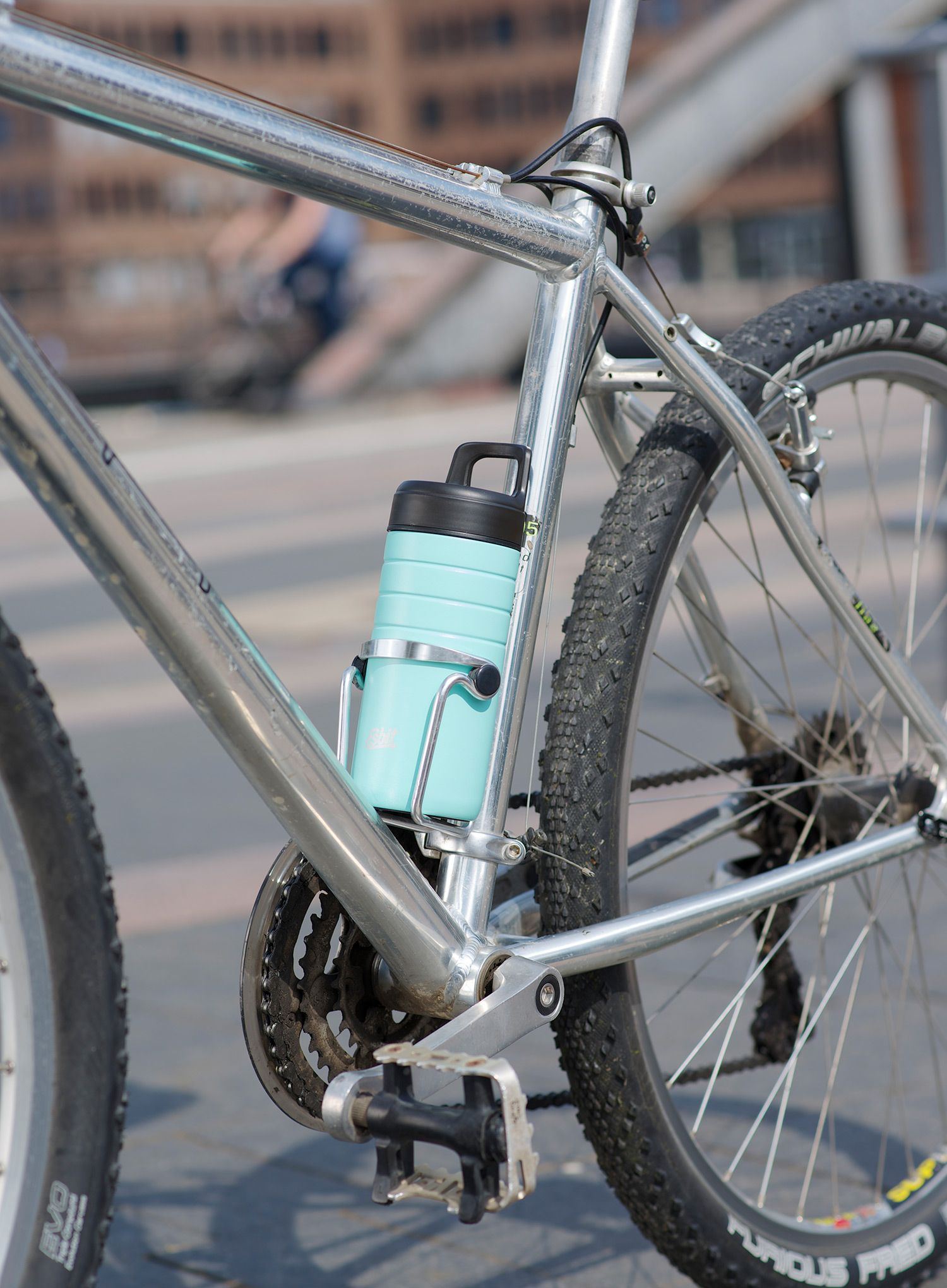 Термочашка Esbit Majoris Stainless Steel Thermo Mug 450ml - aqua mint