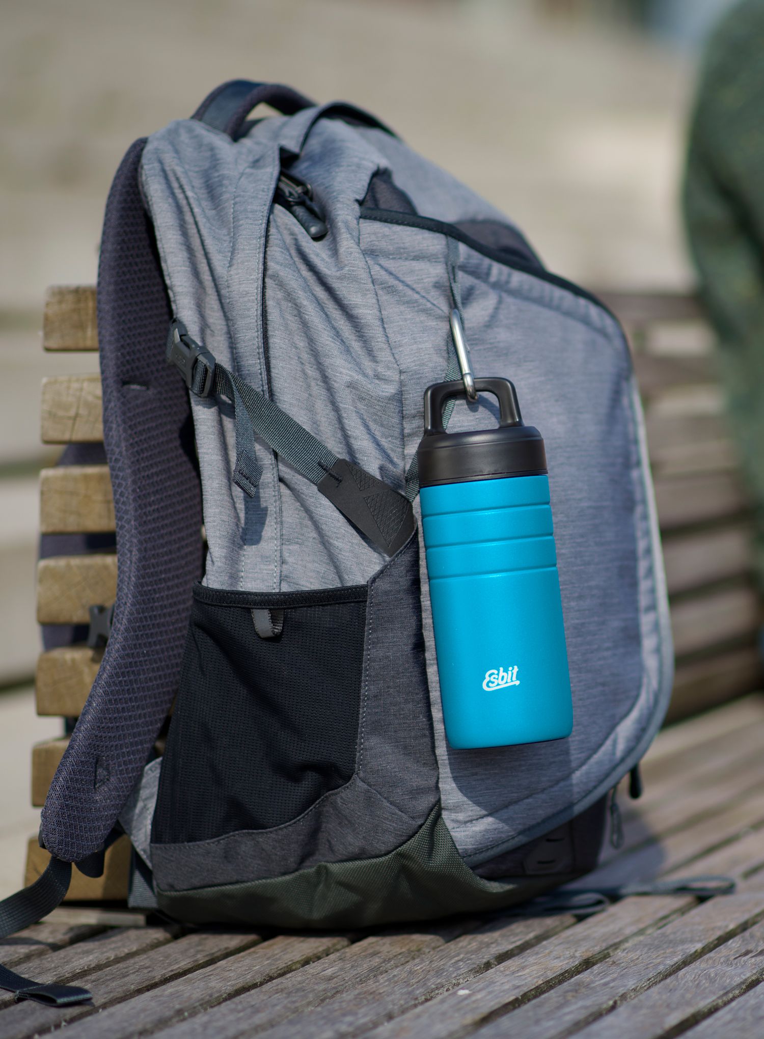 Термочашка Esbit Majoris Stainless Steel Thermo Mug 450ml - ocean blue