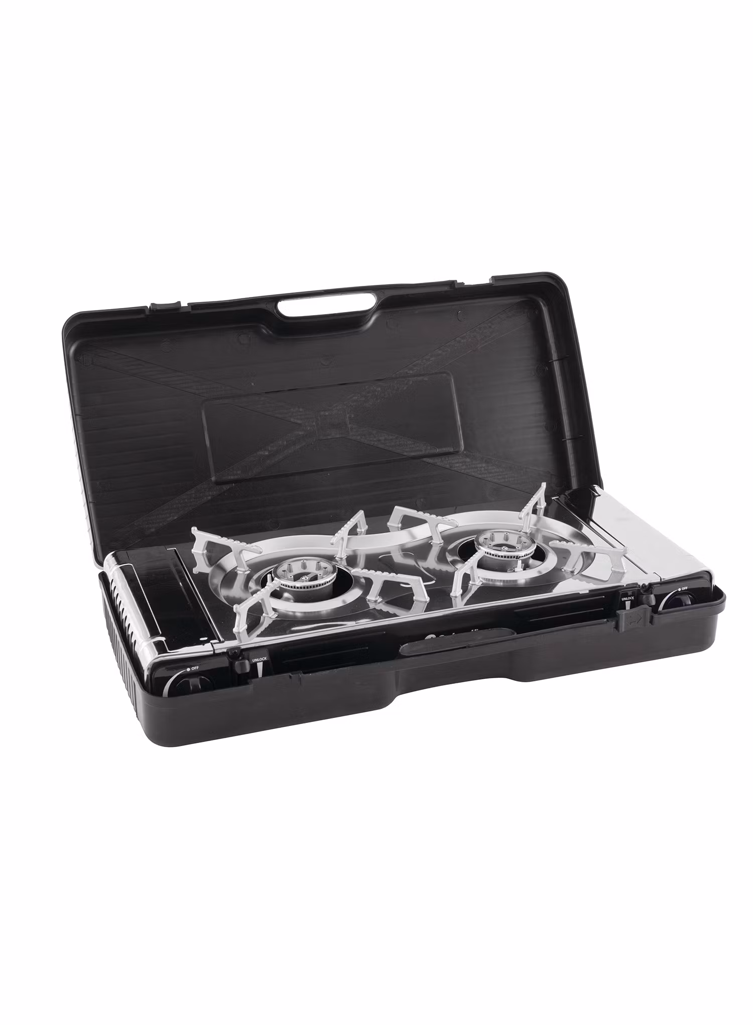 Плита туристична Outwell Etna Duo - silver grey