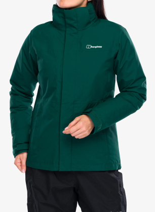 Куртка 3в1 жіноча Berghaus Hillwalker 2.0 Gemini HL 3in1 Jacket - off peak/evernia green