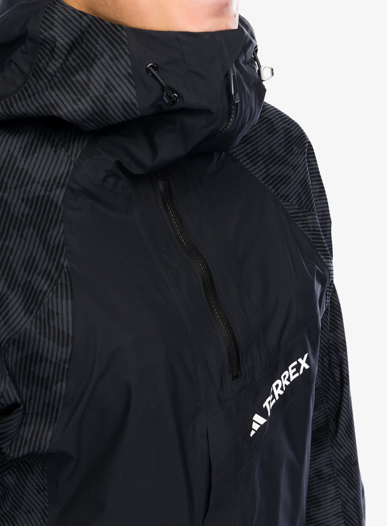 Куртка adidas TERREX Techrock RAIN.RDY Anorak - black | 8a.ua