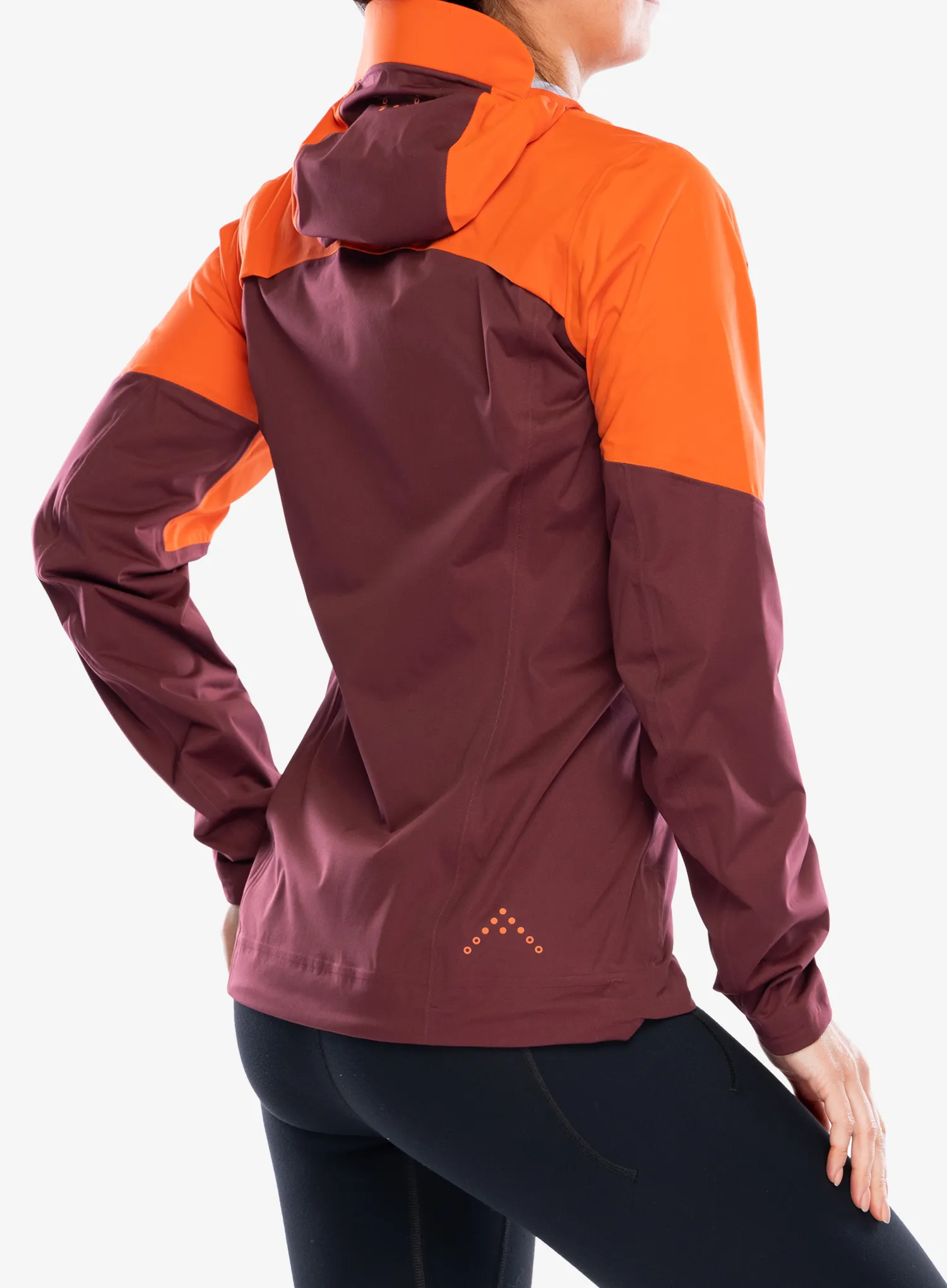 Куртка для бігу жіноча Rab Kinetic Ultra Jacket - red grapefruit/deep heather