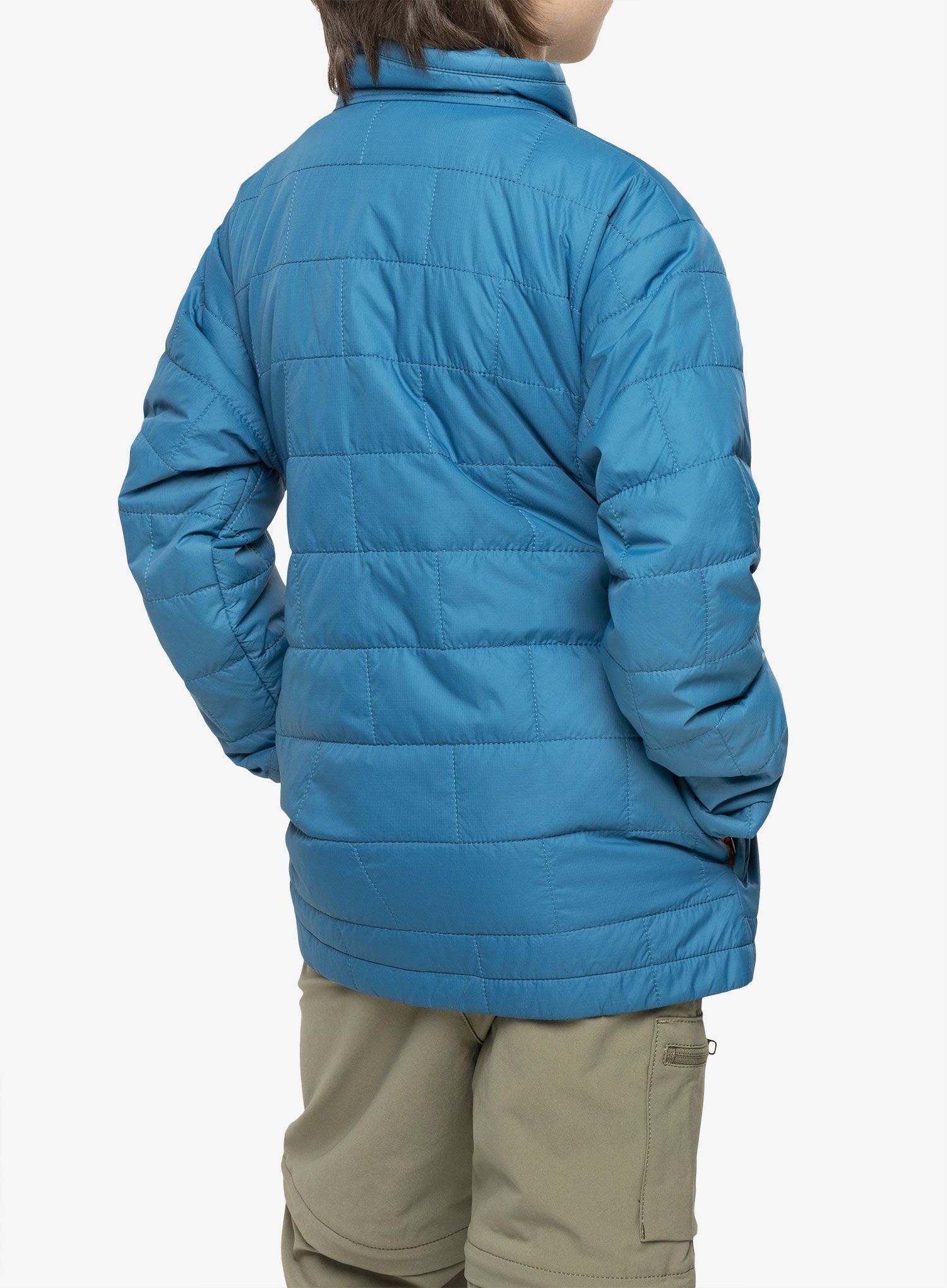 Куртка хлопчача Patagonia Nano Puff Brick Quilt Jacket - wavy blue