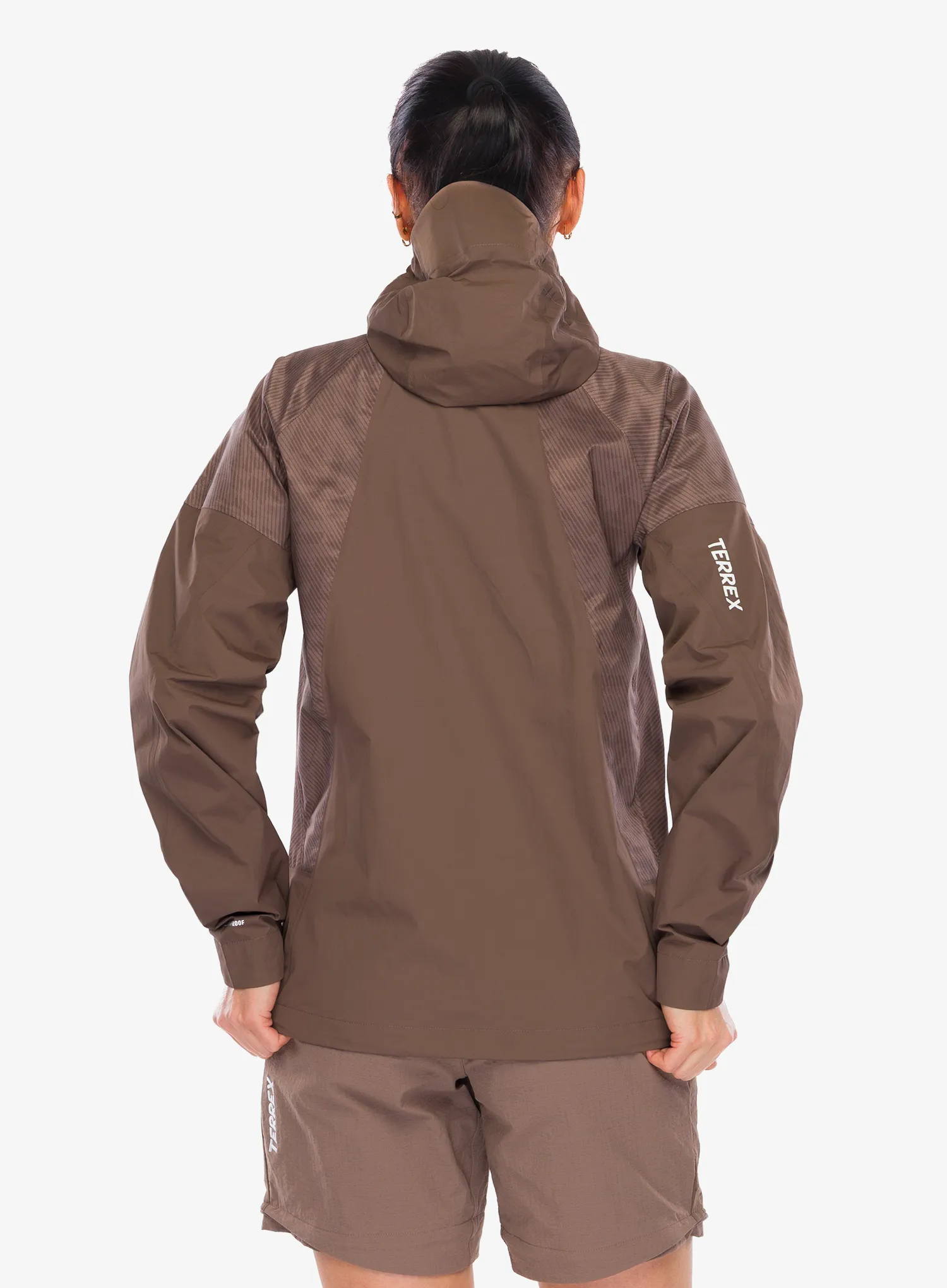 Куртка жіноча adidas TERREX Xperior 2.5L Hybrid Primeknit Climaproof Jacket - trace brown