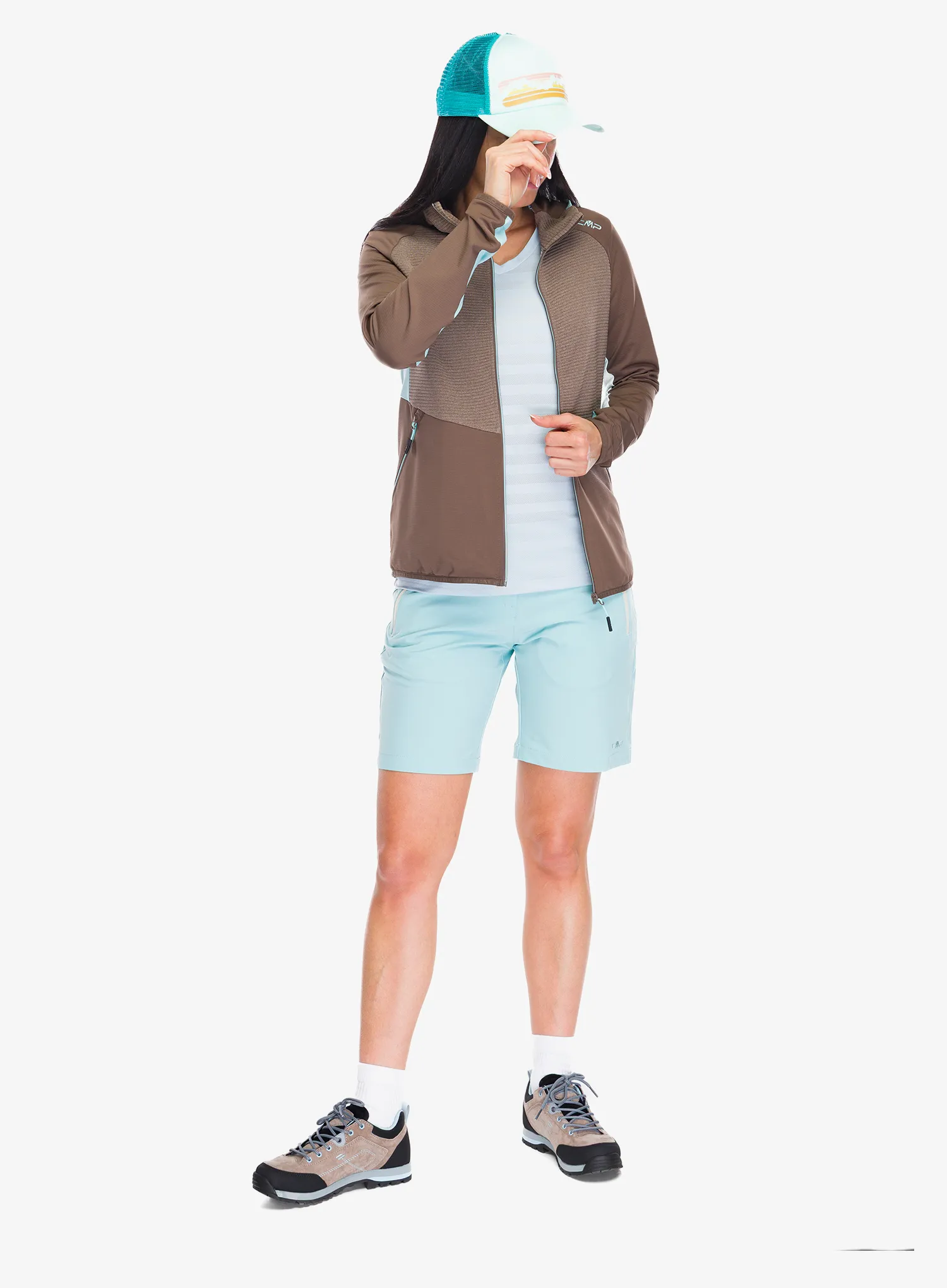 Куртка жіноча CMP Omber Jacket Fix Hood - toffee