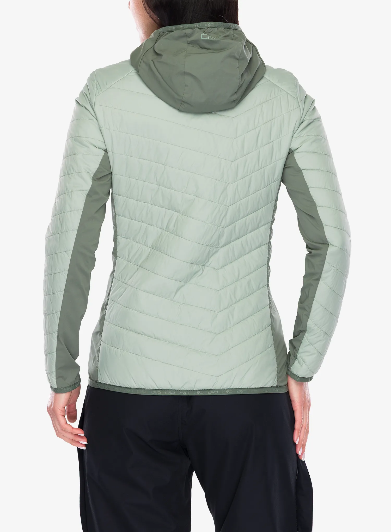 Куртка жіноча CMP Yurexa Jacket Hybrid Fix Hood - pistacchio